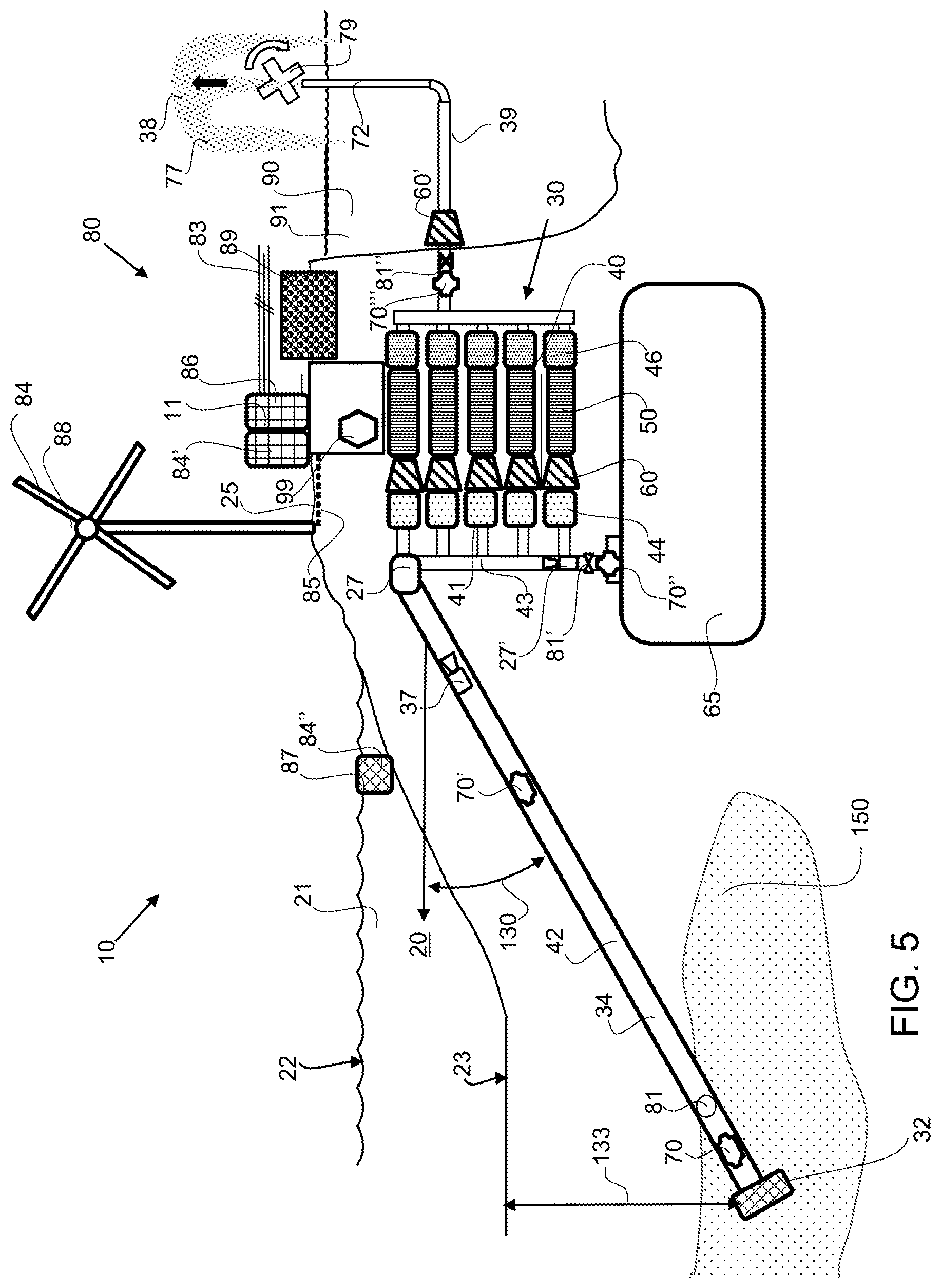 Patent US12157684 Figure 5 – Integrated power system