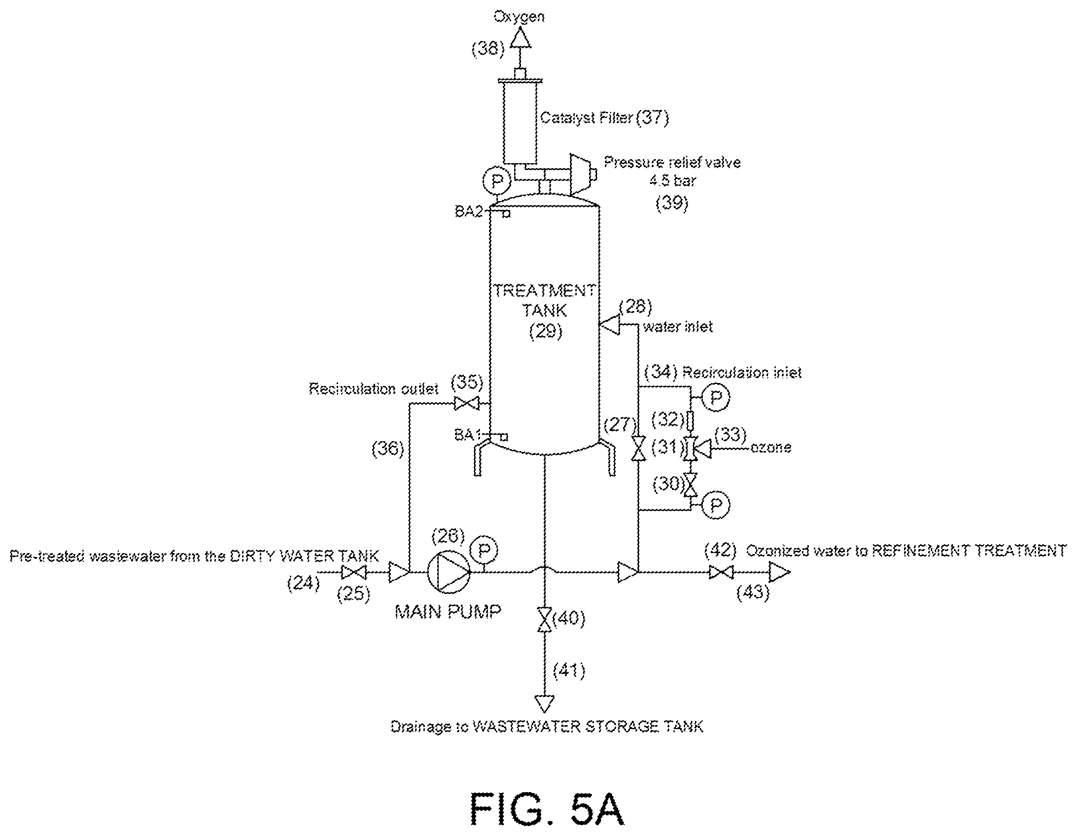 Patent US12157692 Figure 9 – Industrial wastewater treatment system and method for garment finishing, jeans and denim industry