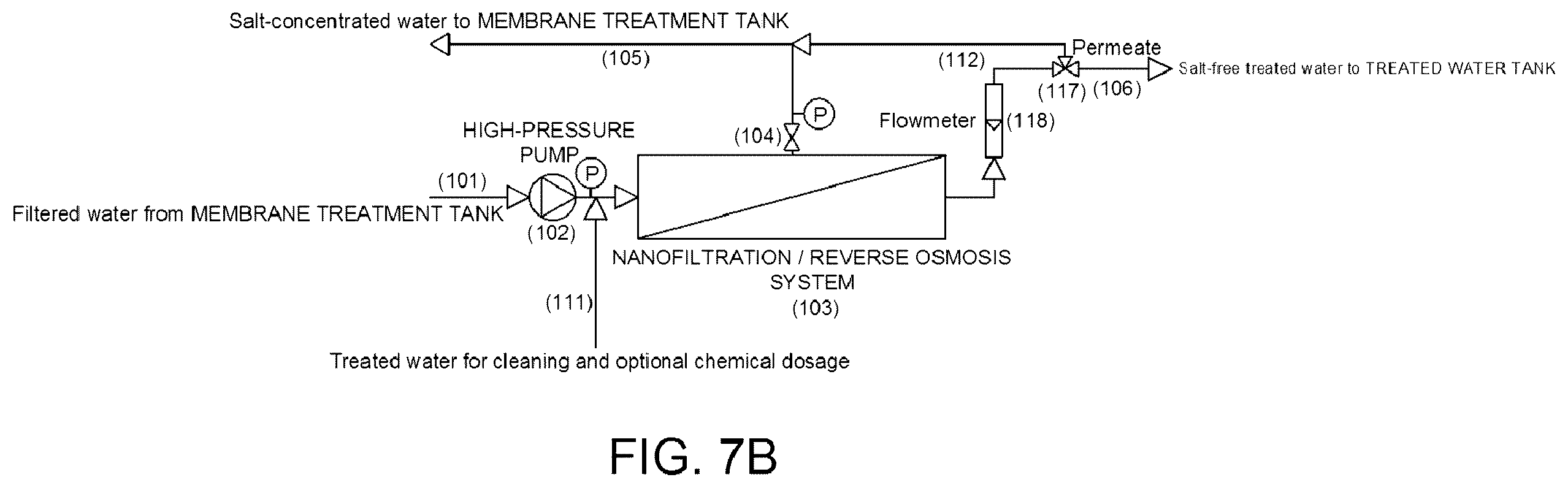 Patent US12157692 Figure 14 – Industrial wastewater treatment system and method for garment finishing, jeans and denim industry