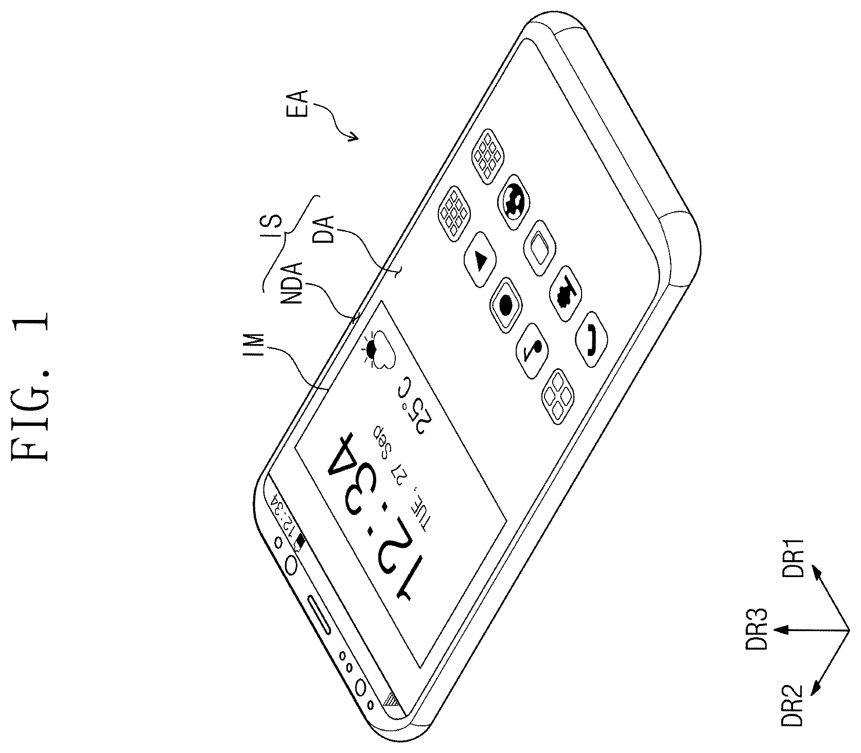 Patent US12157693 Figure 1 – Method of manufacturing window and window manufactured by the same