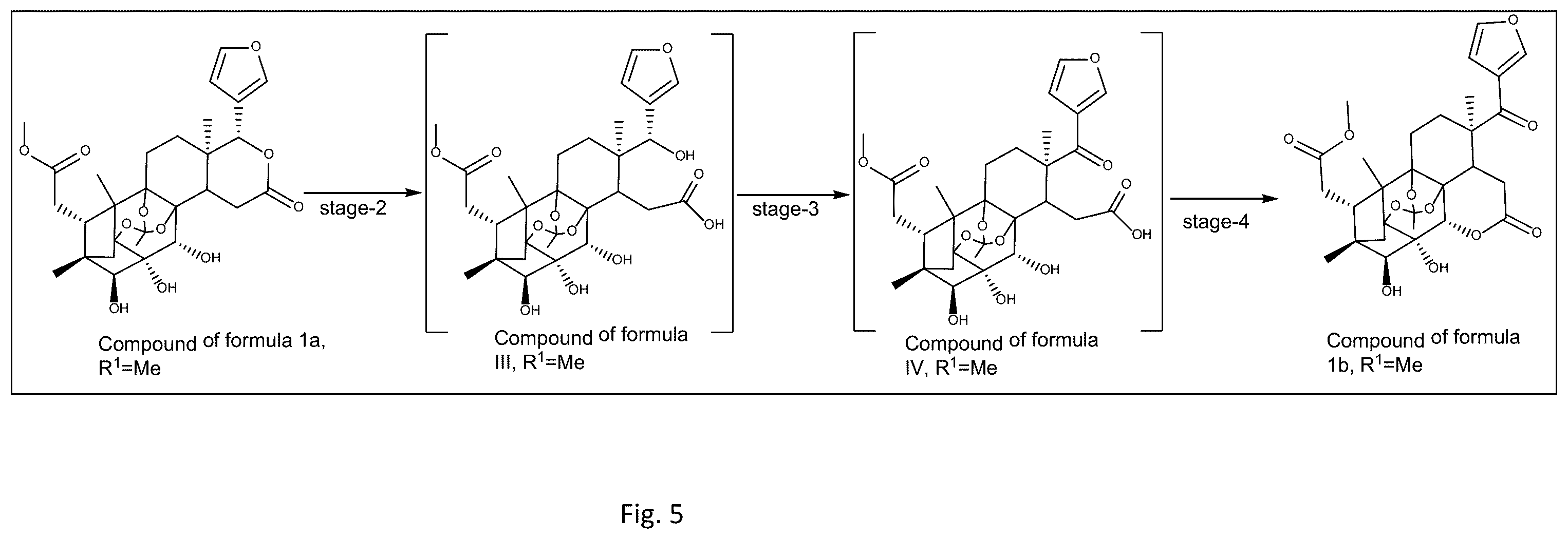 Patent US12157744 Figure 5 – Compounds and methods of their manufacturing