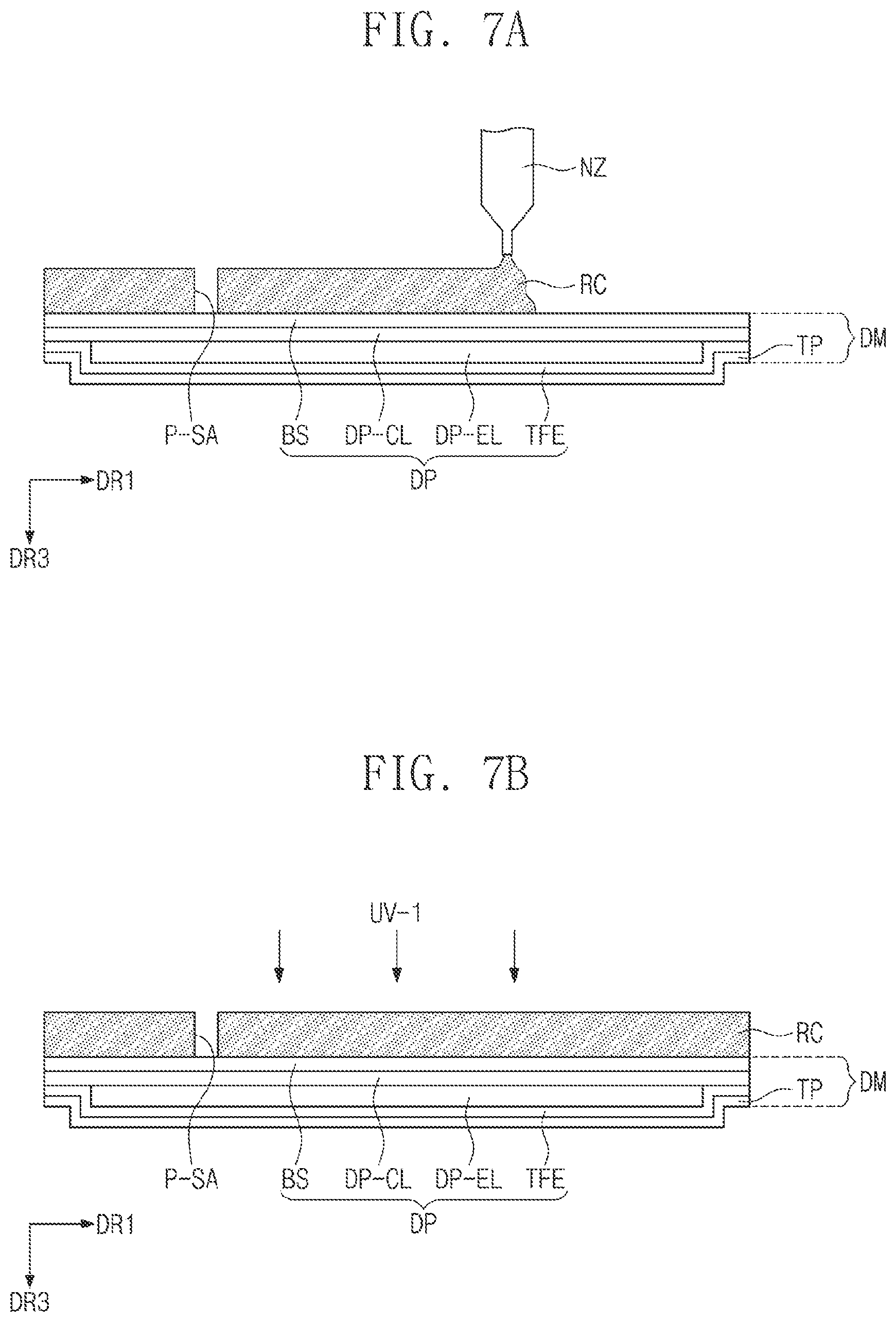 Patent US12157787 Figure 8 – Resin composition, method of manufacturing adhesive member including providing the resin composition, and display device including the adhesive member