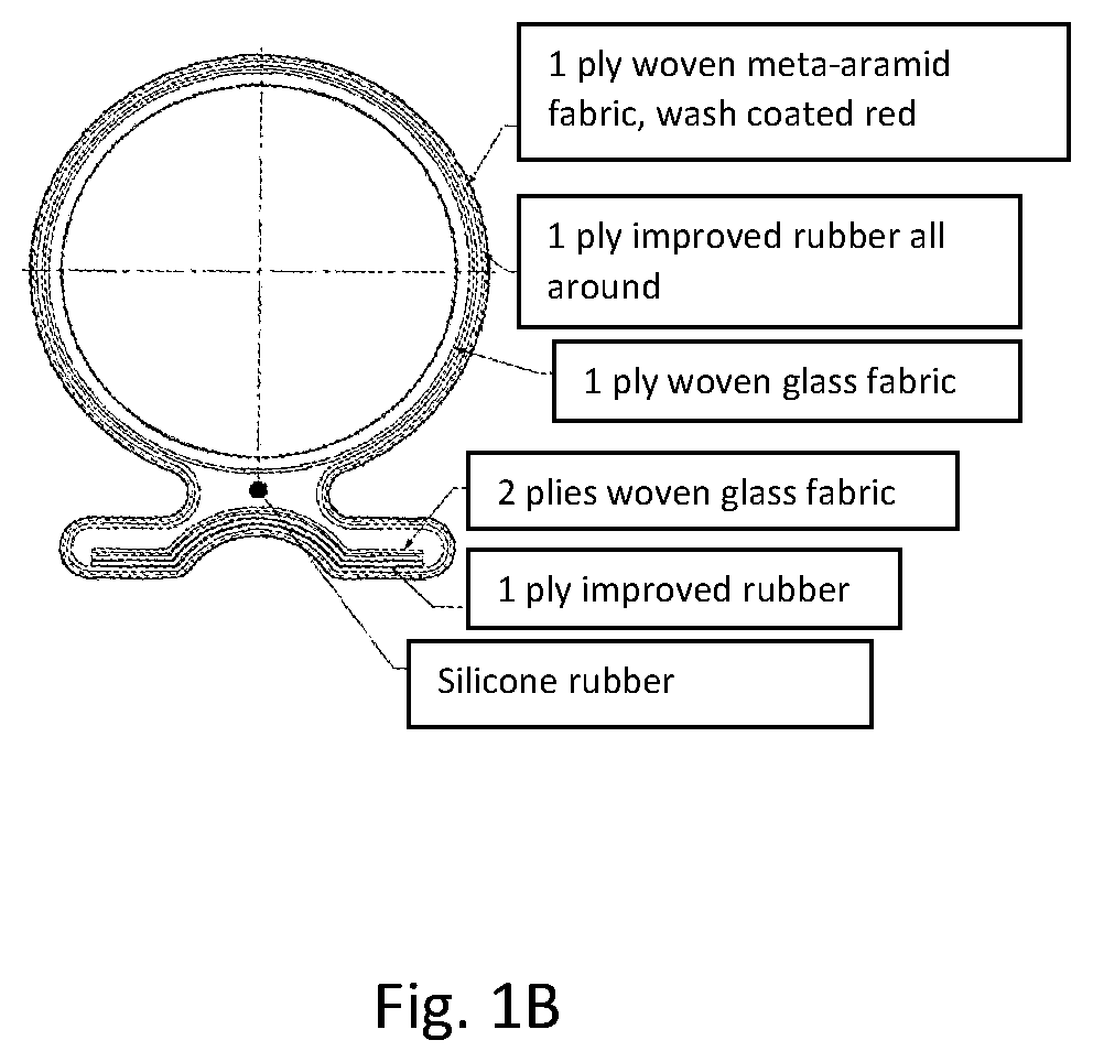 Patent US12157805 Figure 2 – Fire seals and methods of making same