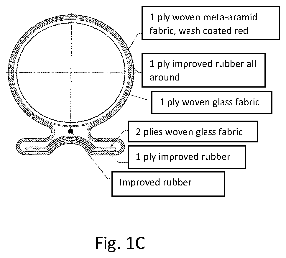 Patent US12157805 Figure 3 – Fire seals and methods of making same