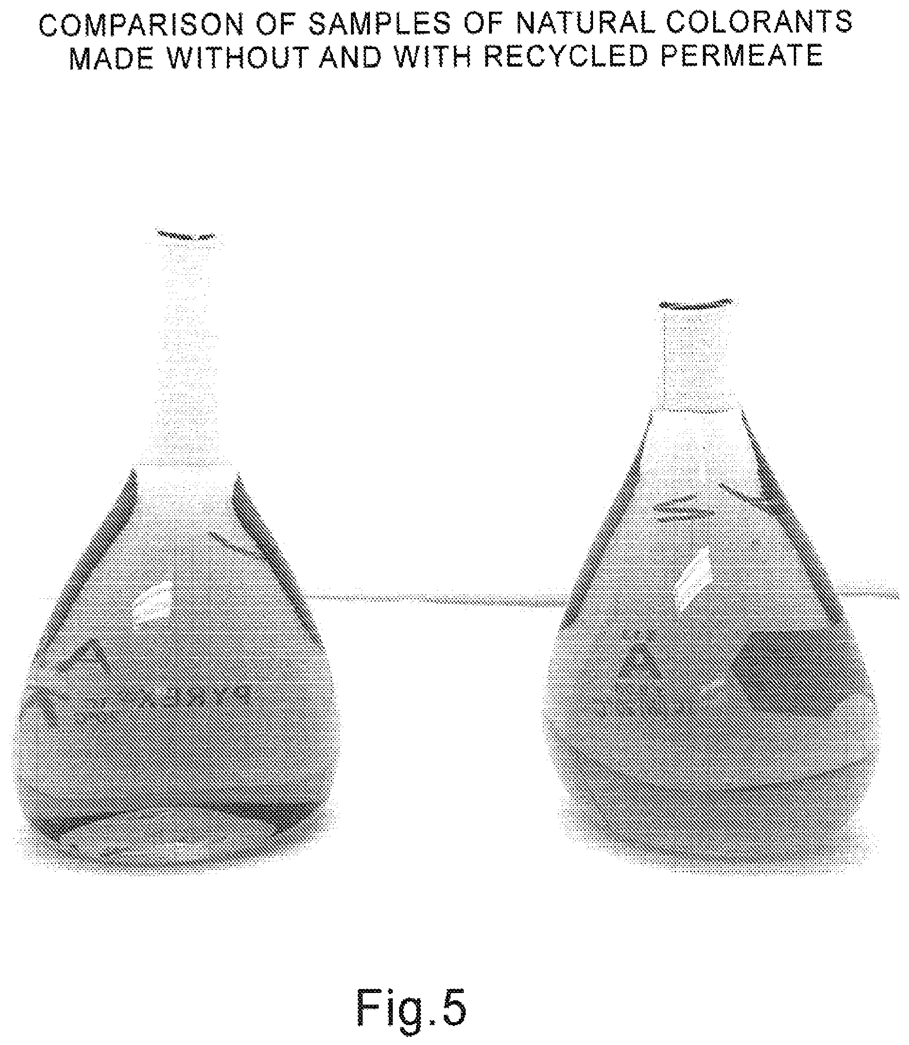 Patent US12157825 Figure 5 – Natural colorants and processes of making same