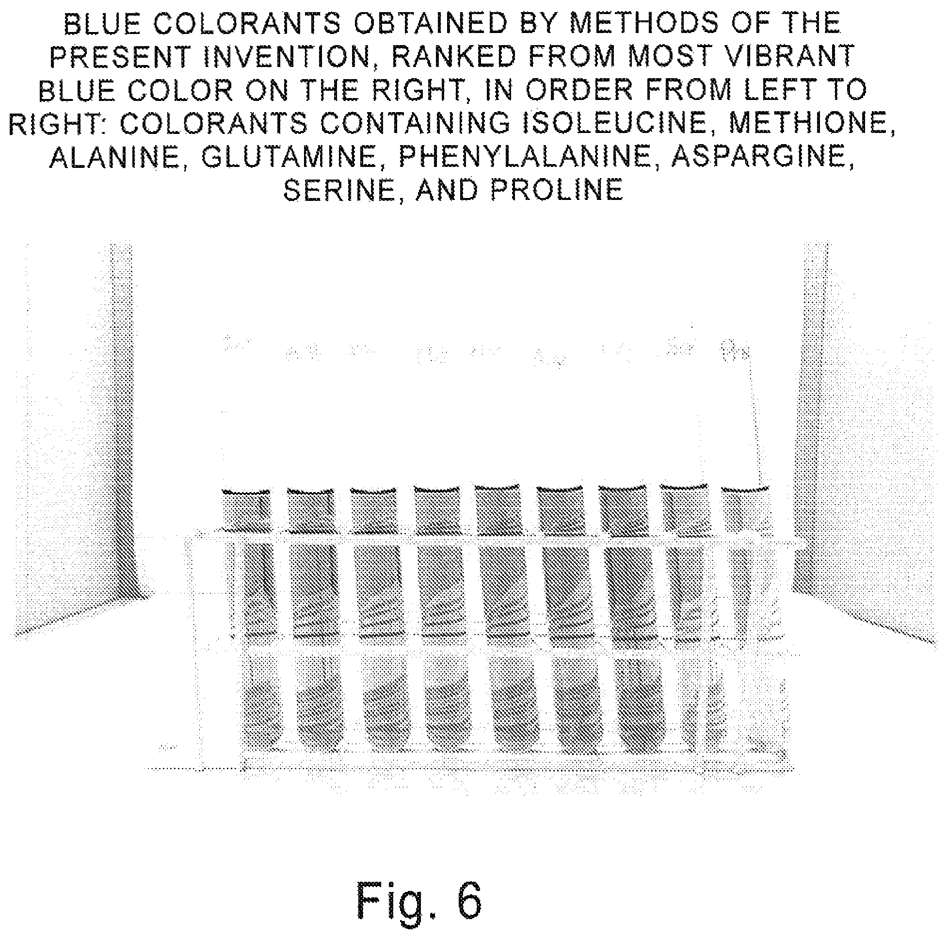Patent US12157825 Figure 6 – Natural colorants and processes of making same