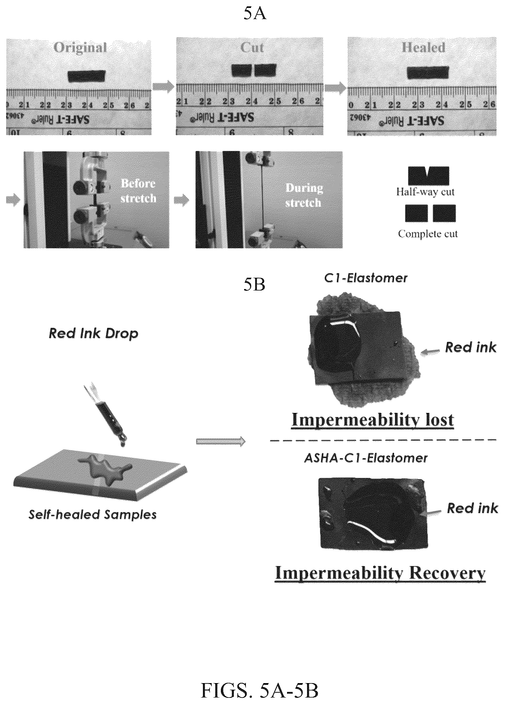 Patent US12157845 Figure 6 – Self-healing adhesive composition