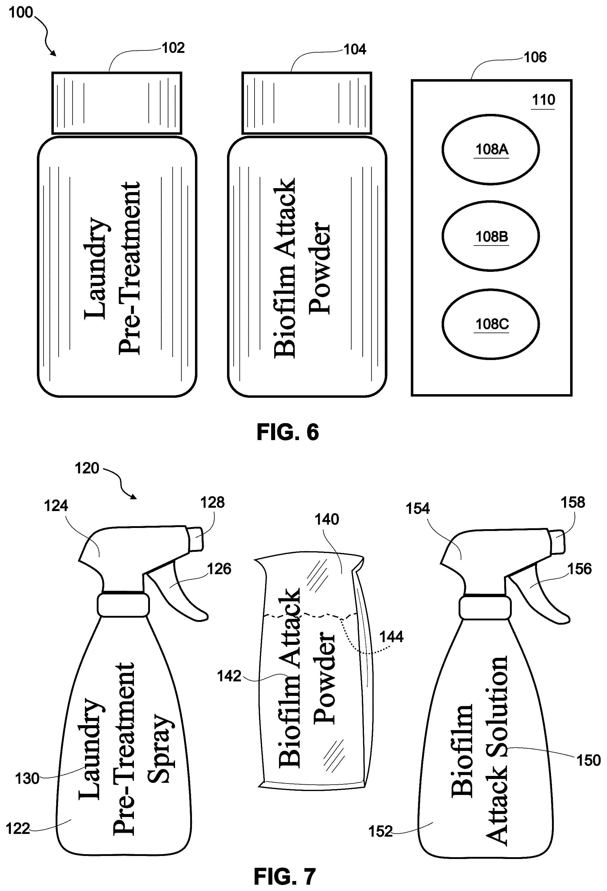 Patent US12157869 Figure 5 – Methods and compositions for reducing persistent odor in clothing and mitigating biofilms on various materials