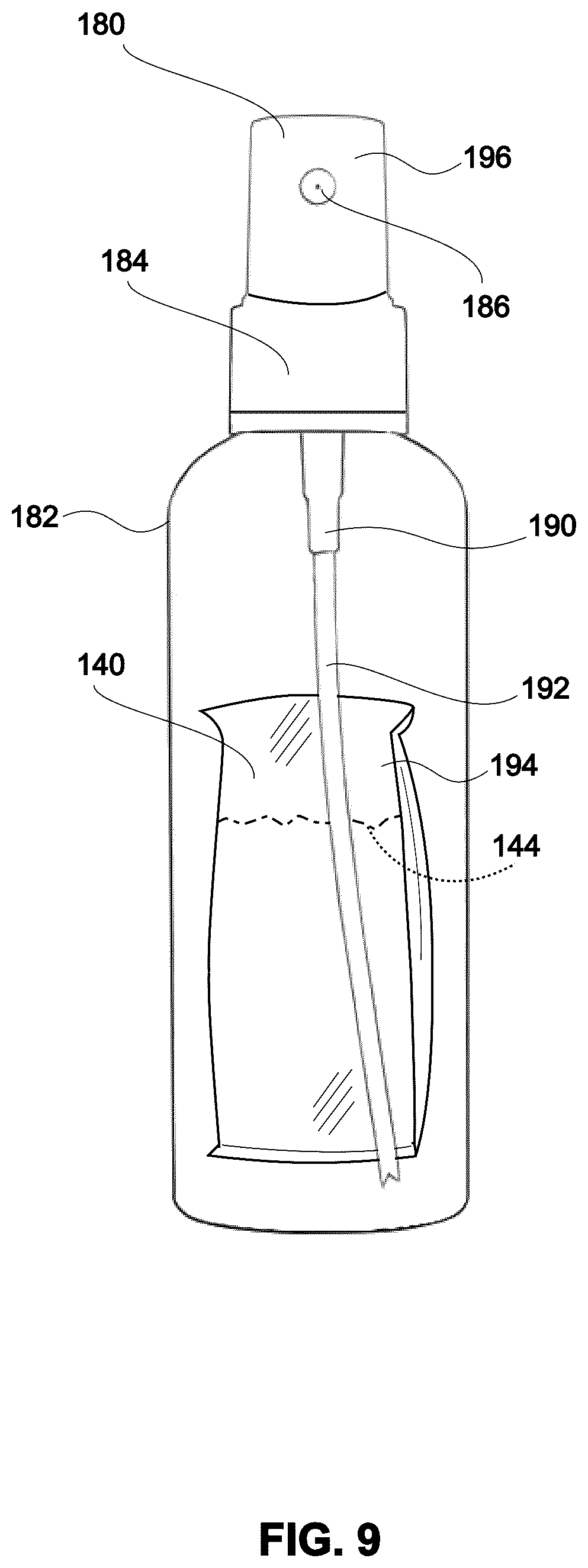 Patent US12157869 Figure 7 – Methods and compositions for reducing persistent odor in clothing and mitigating biofilms on various materials