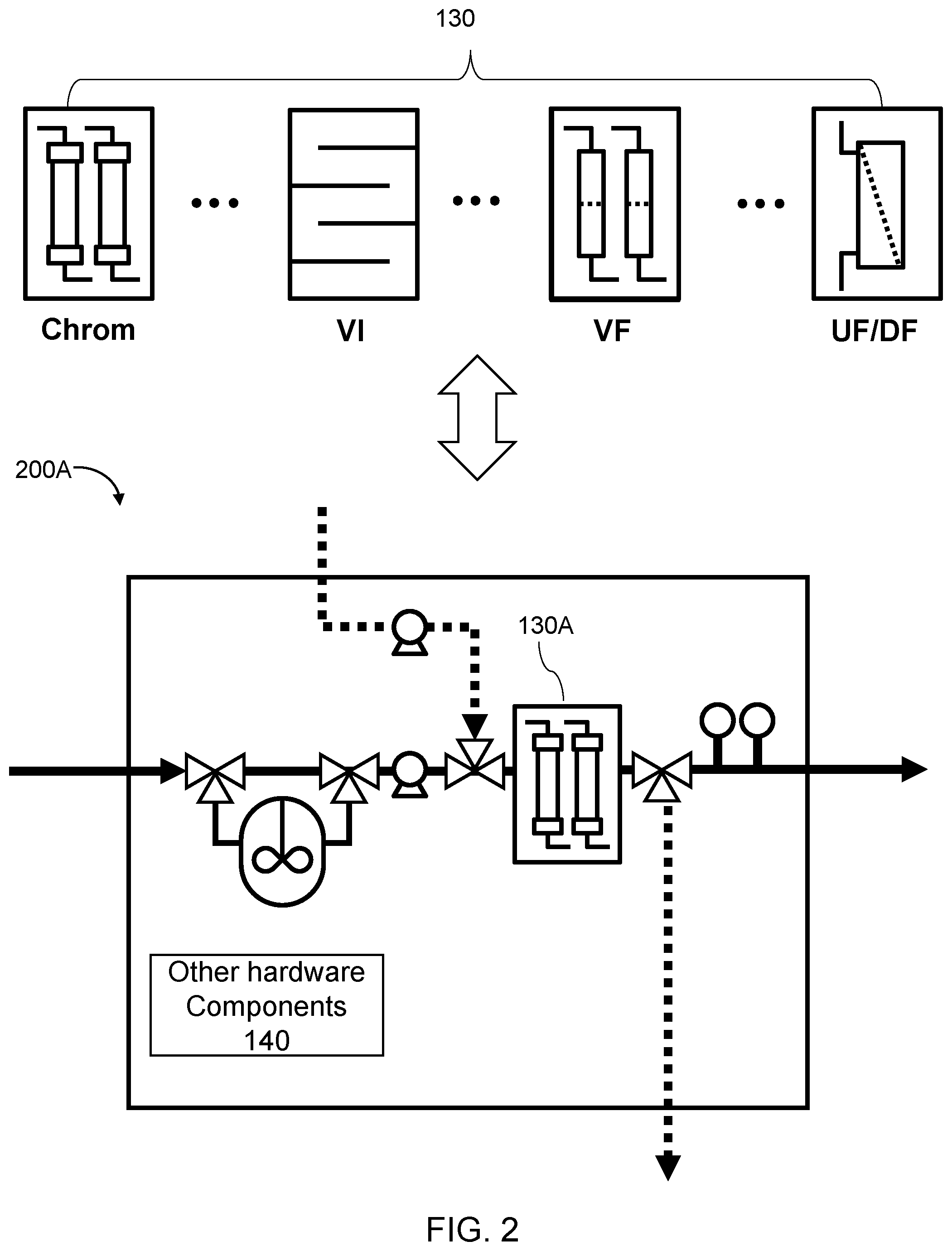 Patent US12157873 Figure 2 – Systems and devices for producing biological products and methods of using the same