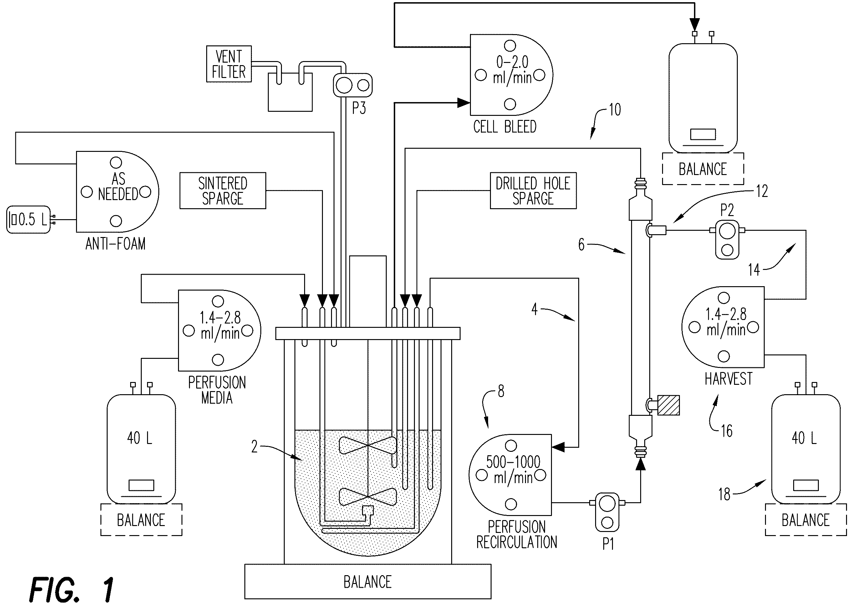 Patent US12157877 Figure 1 – Cell retention device and method