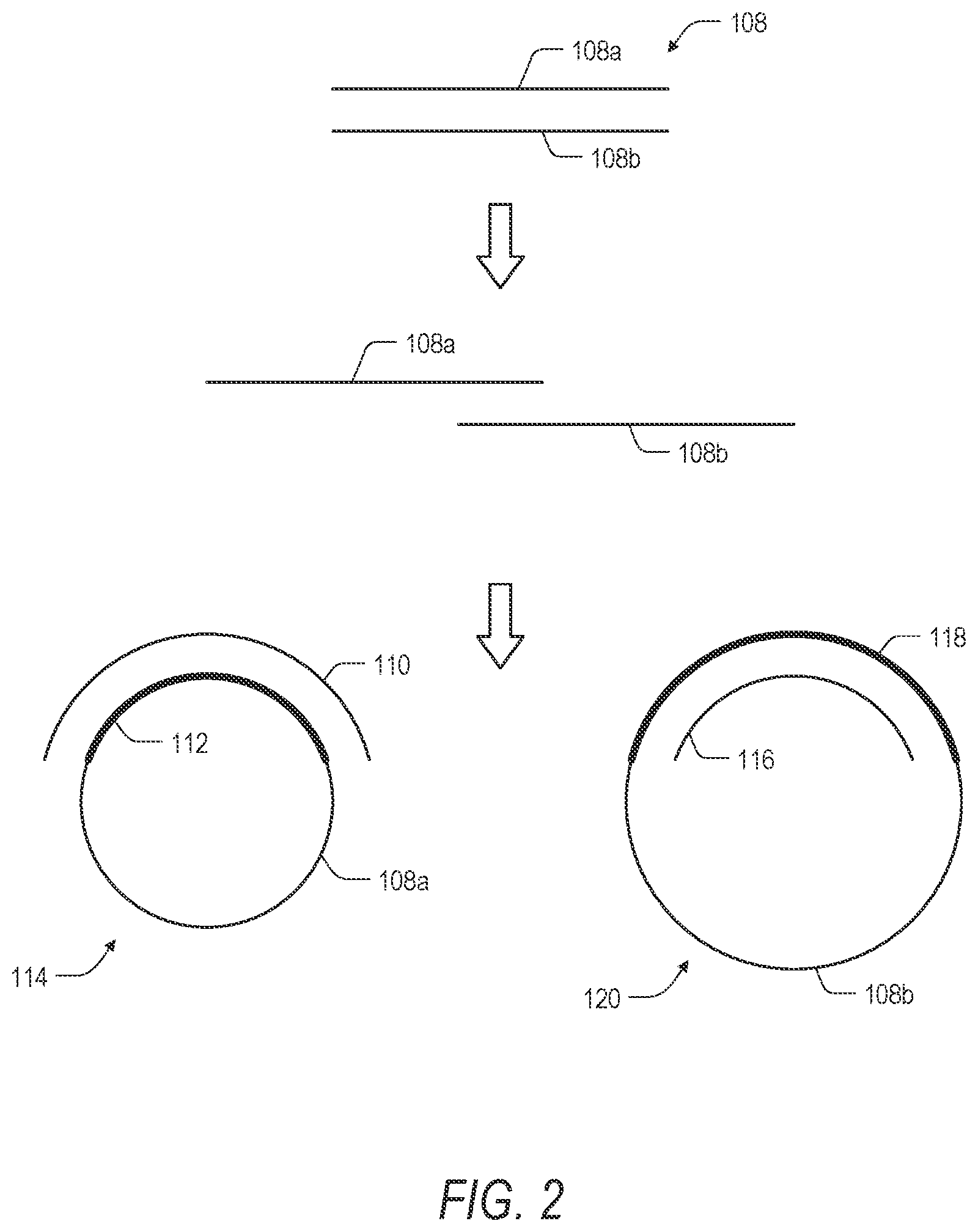 Patent US12157911 Figure 2 – Method for generating single-stranded circular DNA libraries for single molecule sequencing