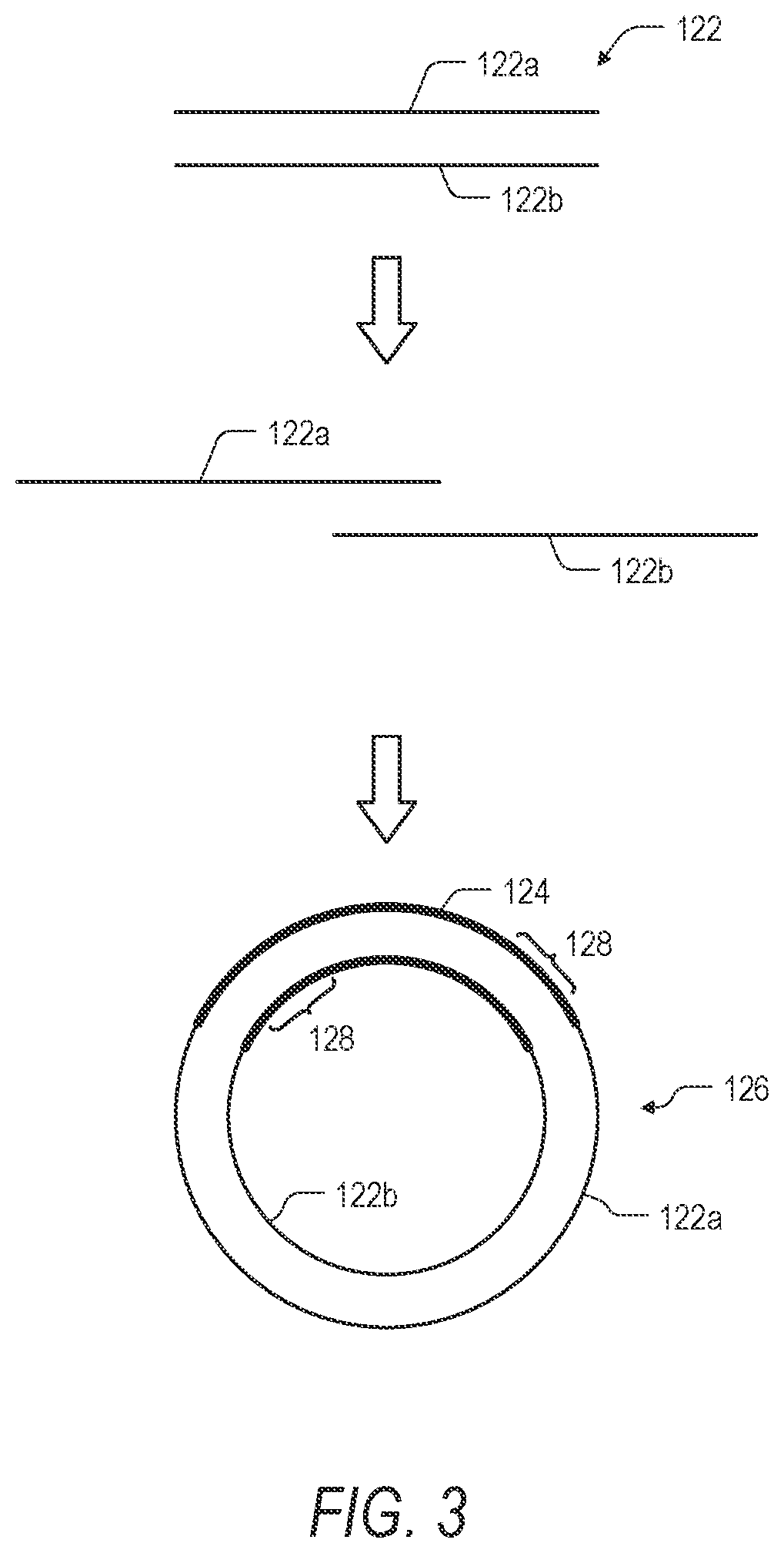 Patent US12157911 Figure 3 – Method for generating single-stranded circular DNA libraries for single molecule sequencing