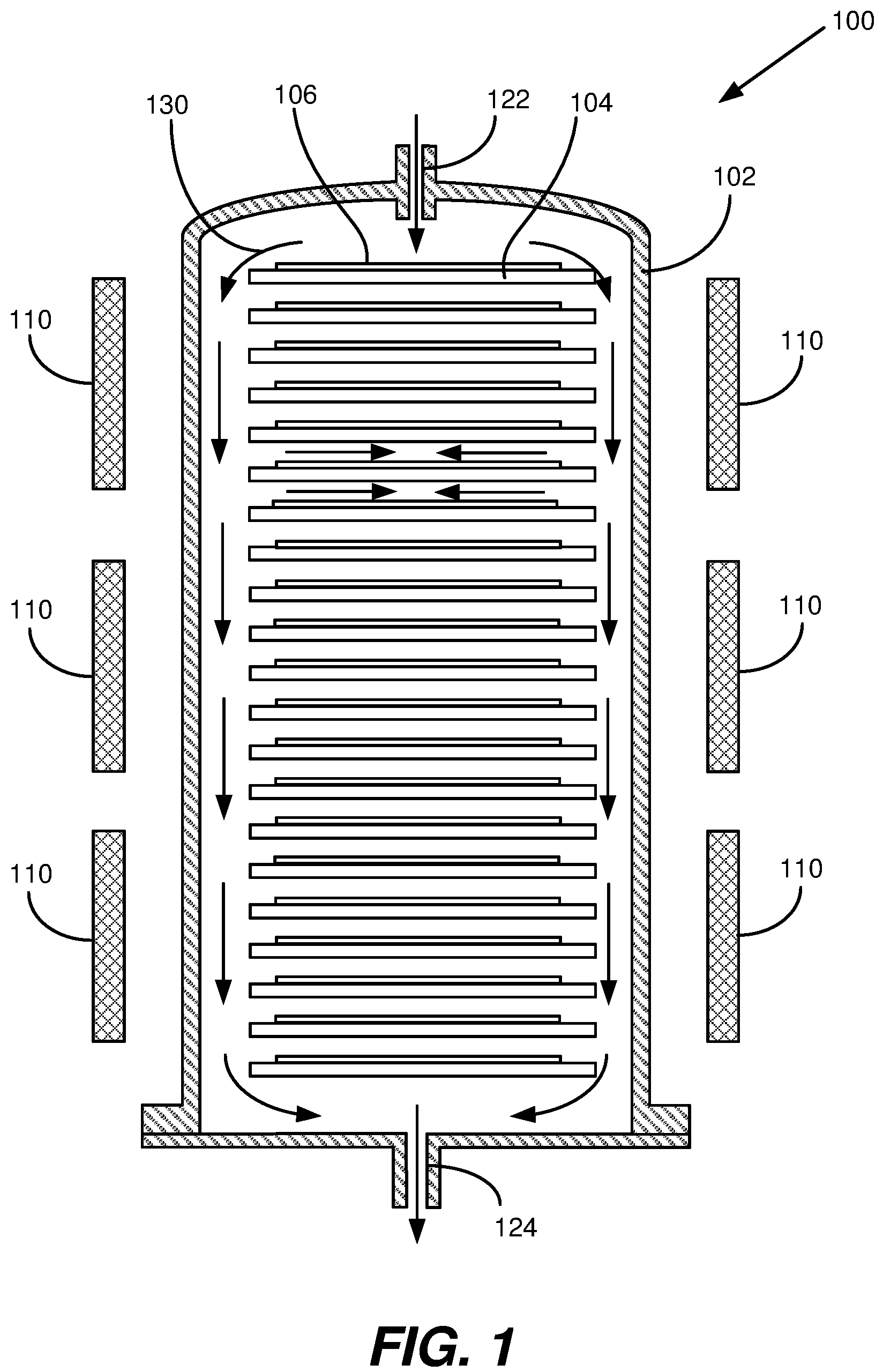 Patent US12157945 Figure 1 – Thermal atomic layer deposition of silicon-containing films