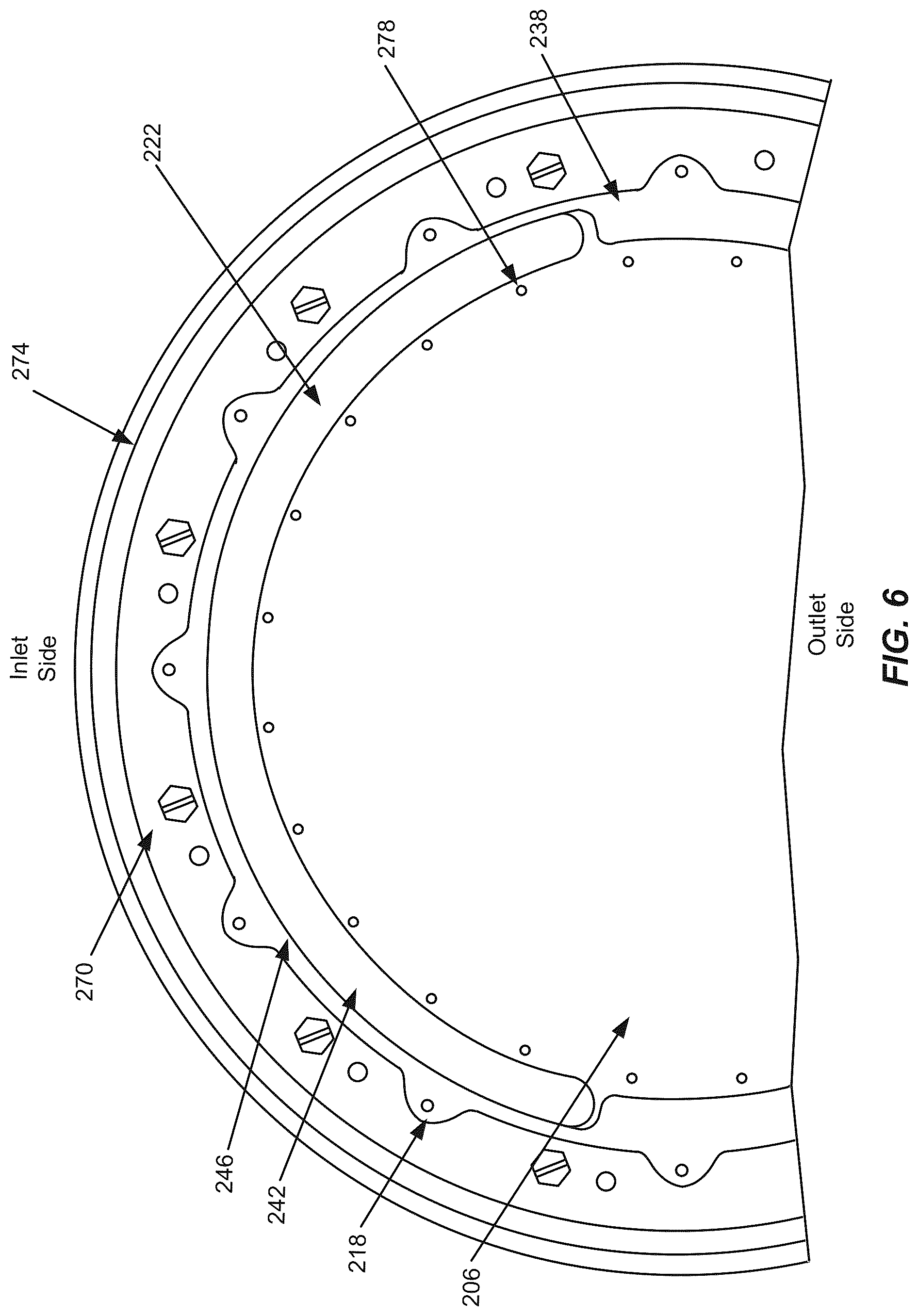 Patent US12157949 Figure 7 – Cross flow conduit for foaming prevention in high convection plating cells