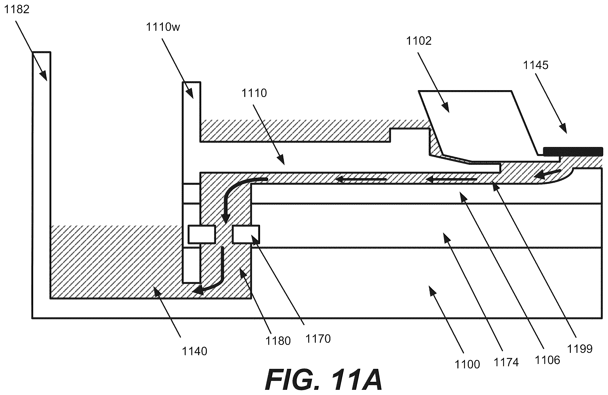 Patent US12157949 Figure 12 – Cross flow conduit for foaming prevention in high convection plating cells