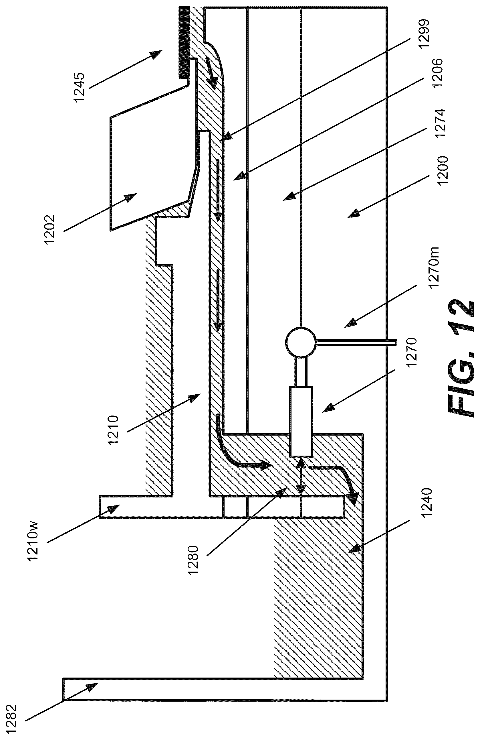 Patent US12157949 Figure 14 – Cross flow conduit for foaming prevention in high convection plating cells