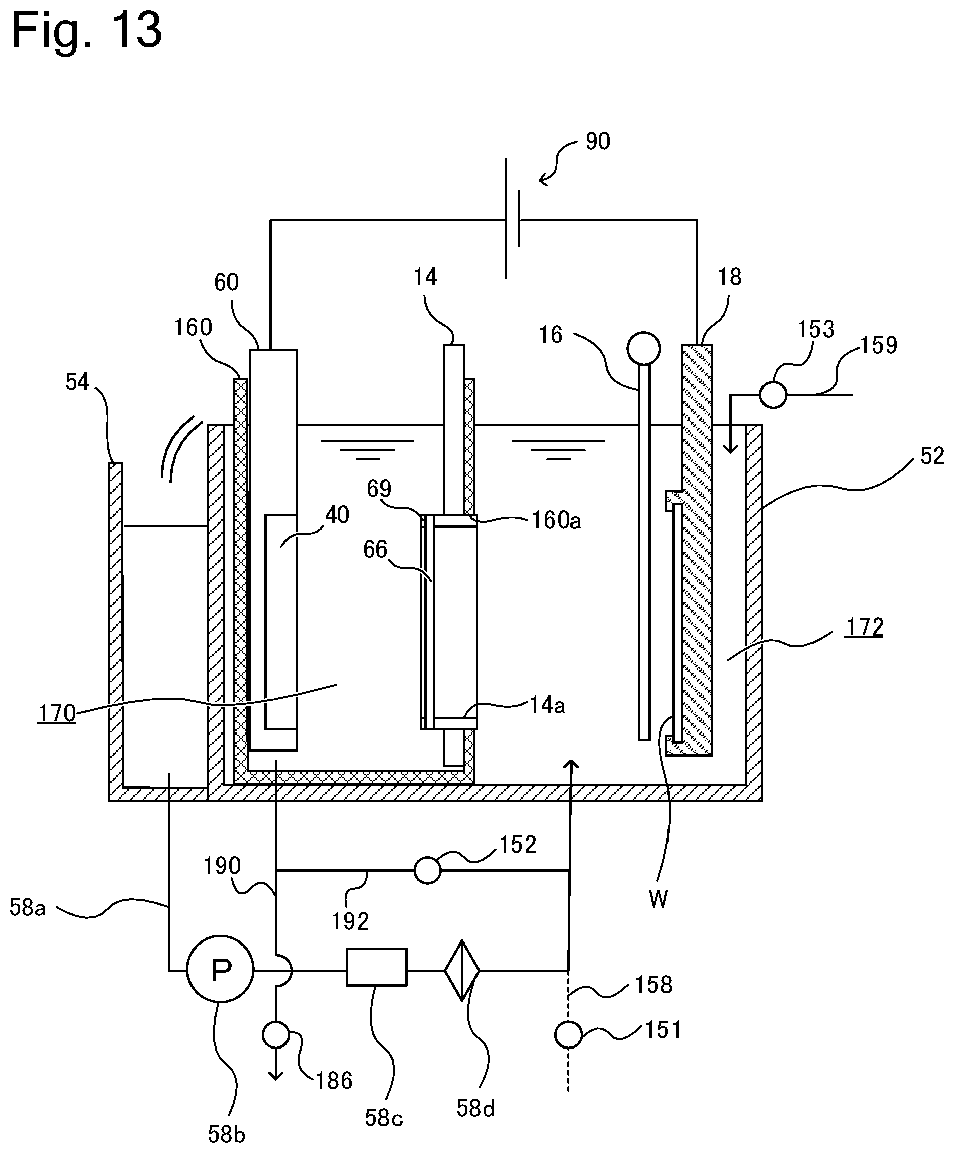 Patent US12157951 Figure 10 – Plating method, insoluble anode for plating, and plating apparatus