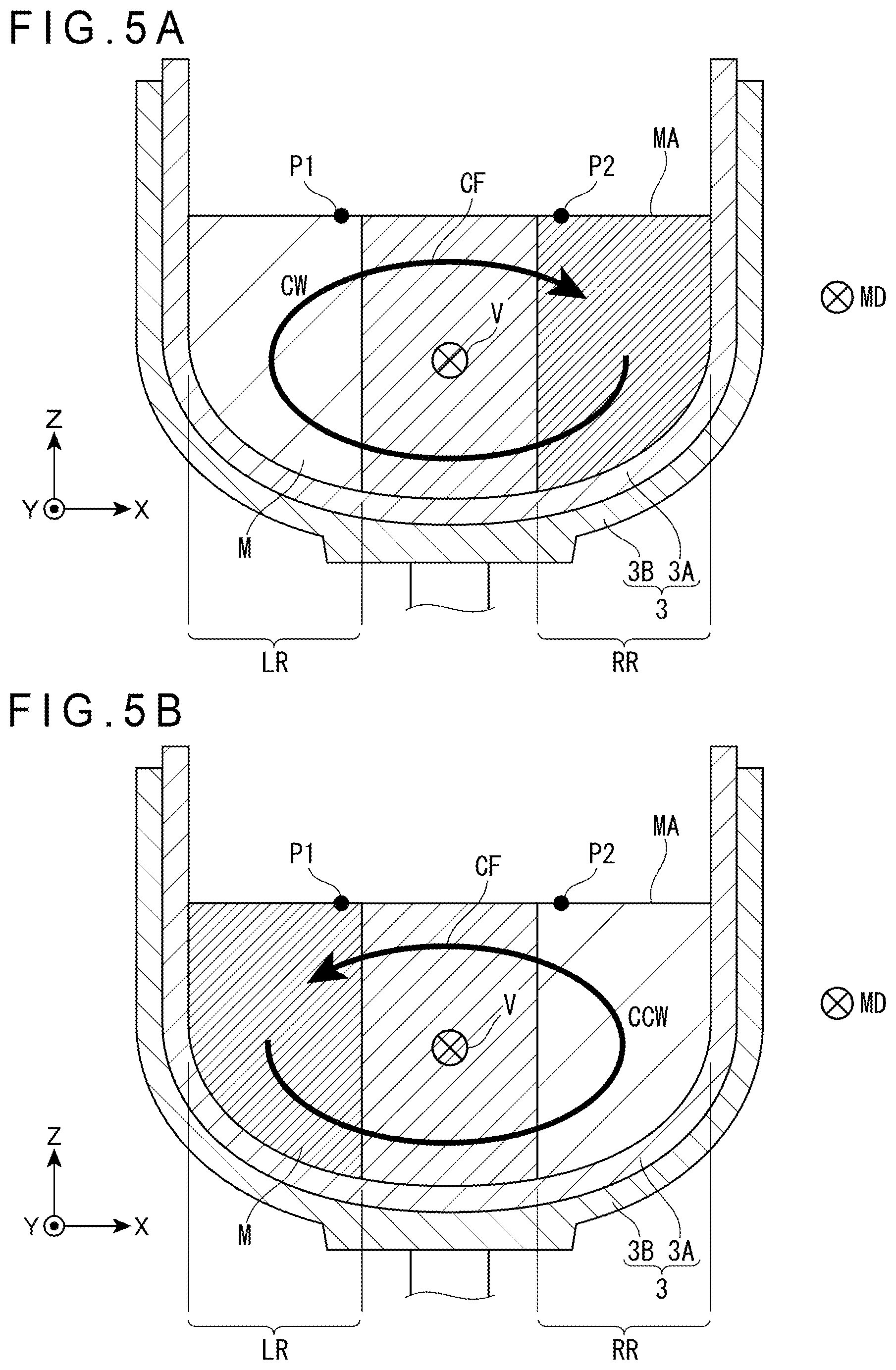 Patent US12157953 Figure 5 – Inhibiting dripped granular dopant from adhering to a growing silicon single crystal before the dopant melts