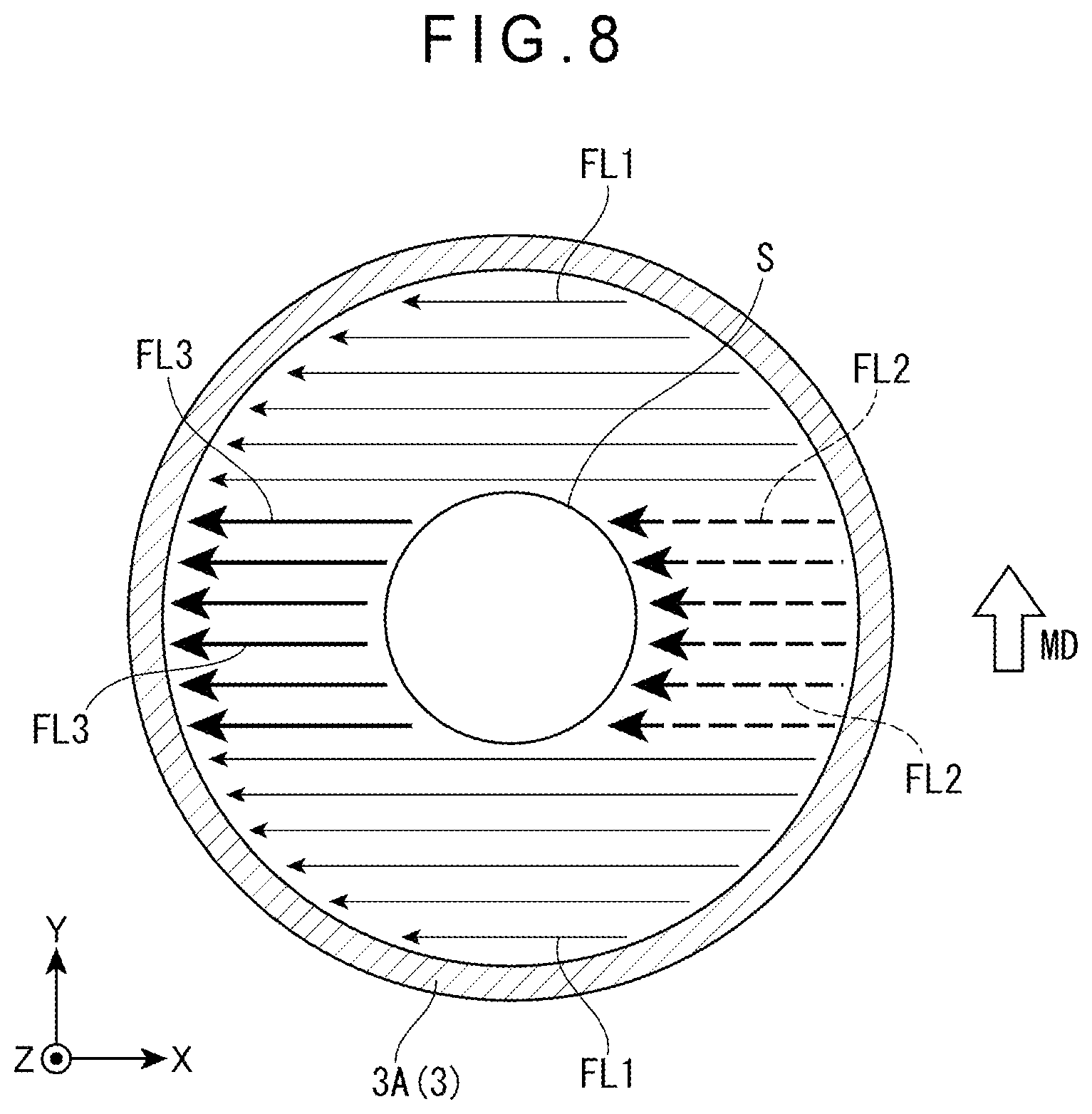 Patent US12157953 Figure 8 – Inhibiting dripped granular dopant from adhering to a growing silicon single crystal before the dopant melts