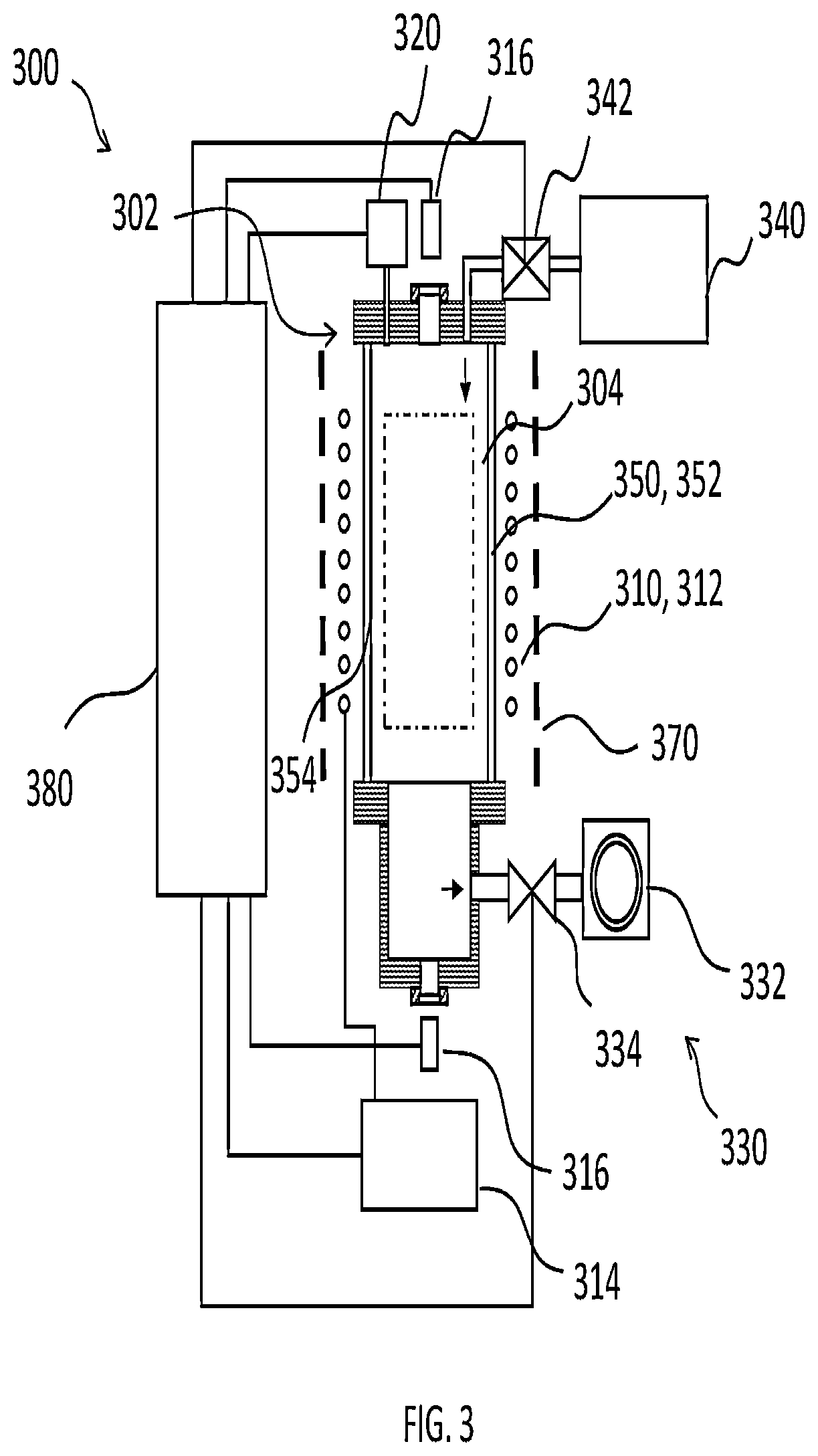 Patent US12157955 Figure 3 – Method for simultaneously manufacturing more than one single crystal of a semiconductor material by physical vapor transport