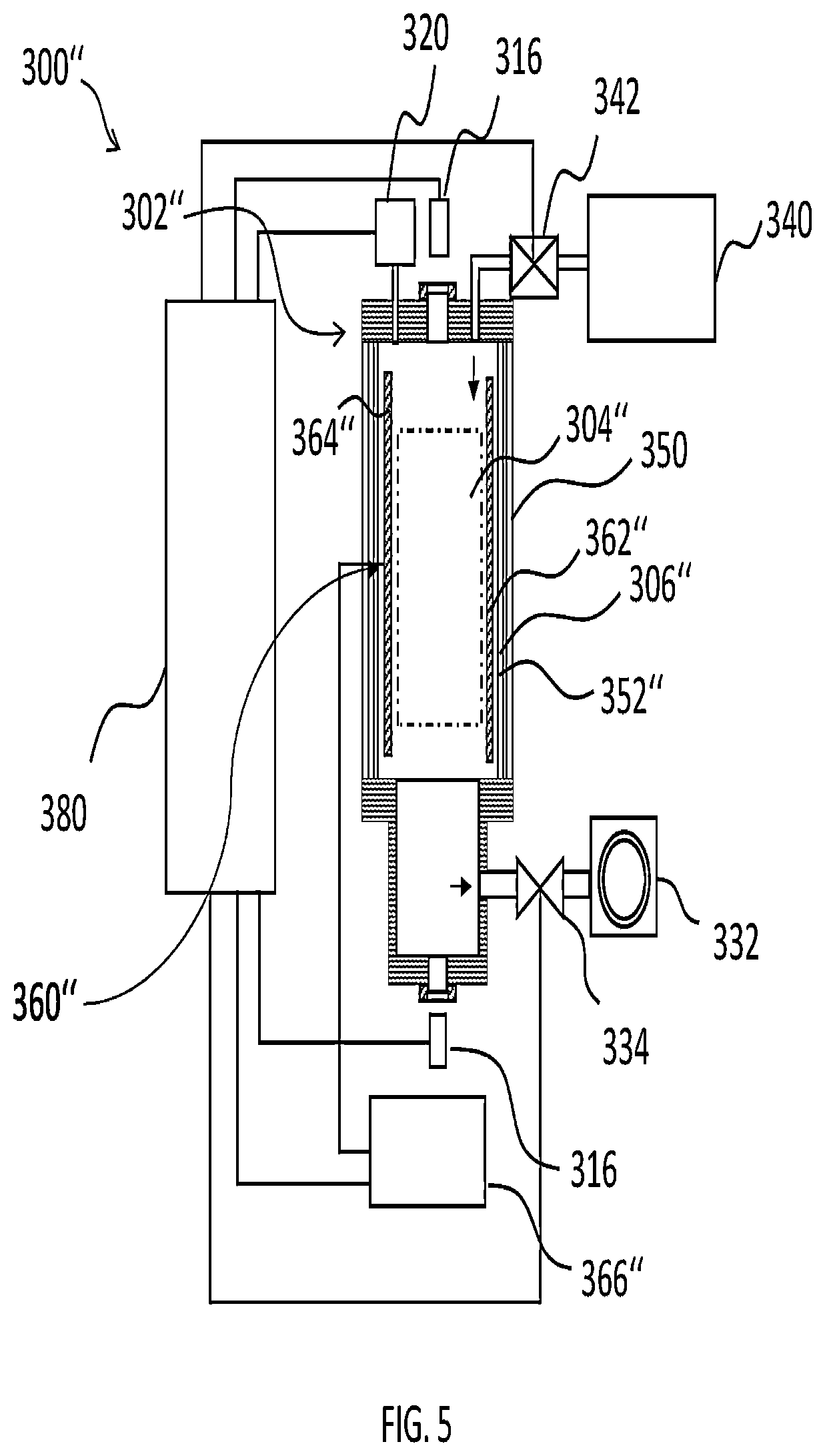 Patent US12157955 Figure 5 – Method for simultaneously manufacturing more than one single crystal of a semiconductor material by physical vapor transport