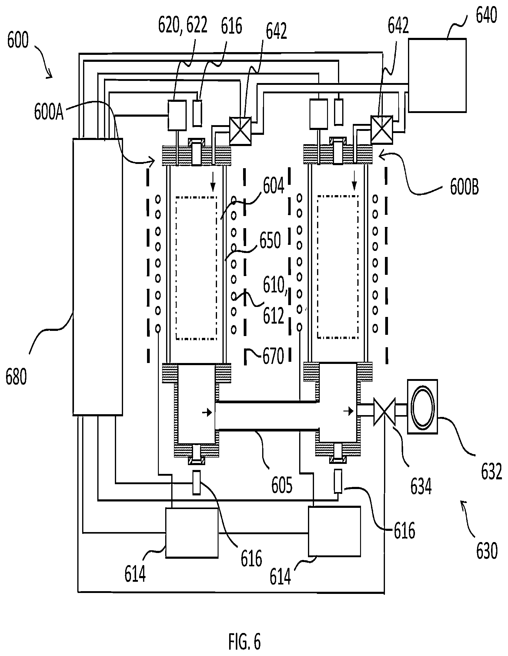 Patent US12157955 Figure 6 – Method for simultaneously manufacturing more than one single crystal of a semiconductor material by physical vapor transport