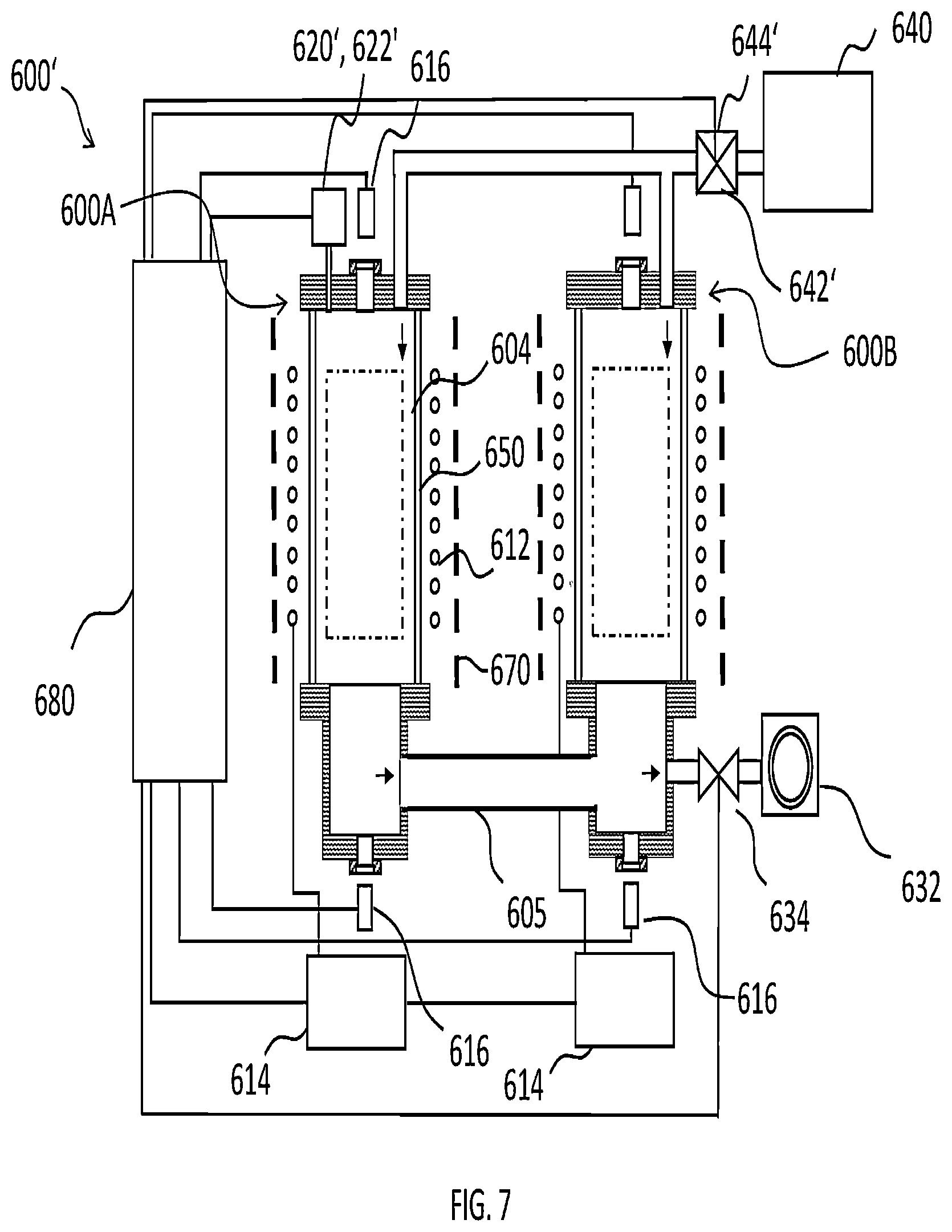 Patent US12157955 Figure 7 – Method for simultaneously manufacturing more than one single crystal of a semiconductor material by physical vapor transport