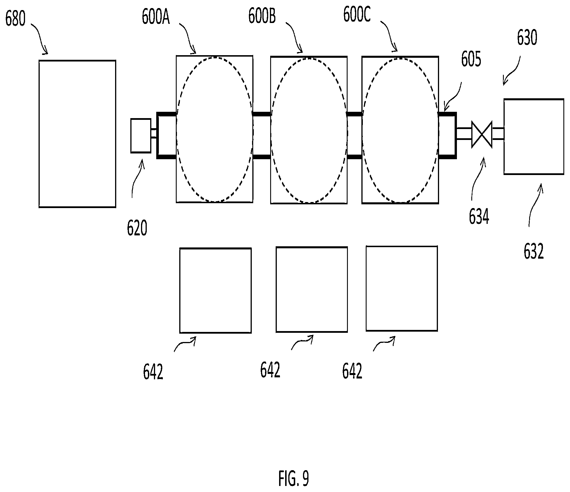 Patent US12157955 Figure 9 – Method for simultaneously manufacturing more than one single crystal of a semiconductor material by physical vapor transport