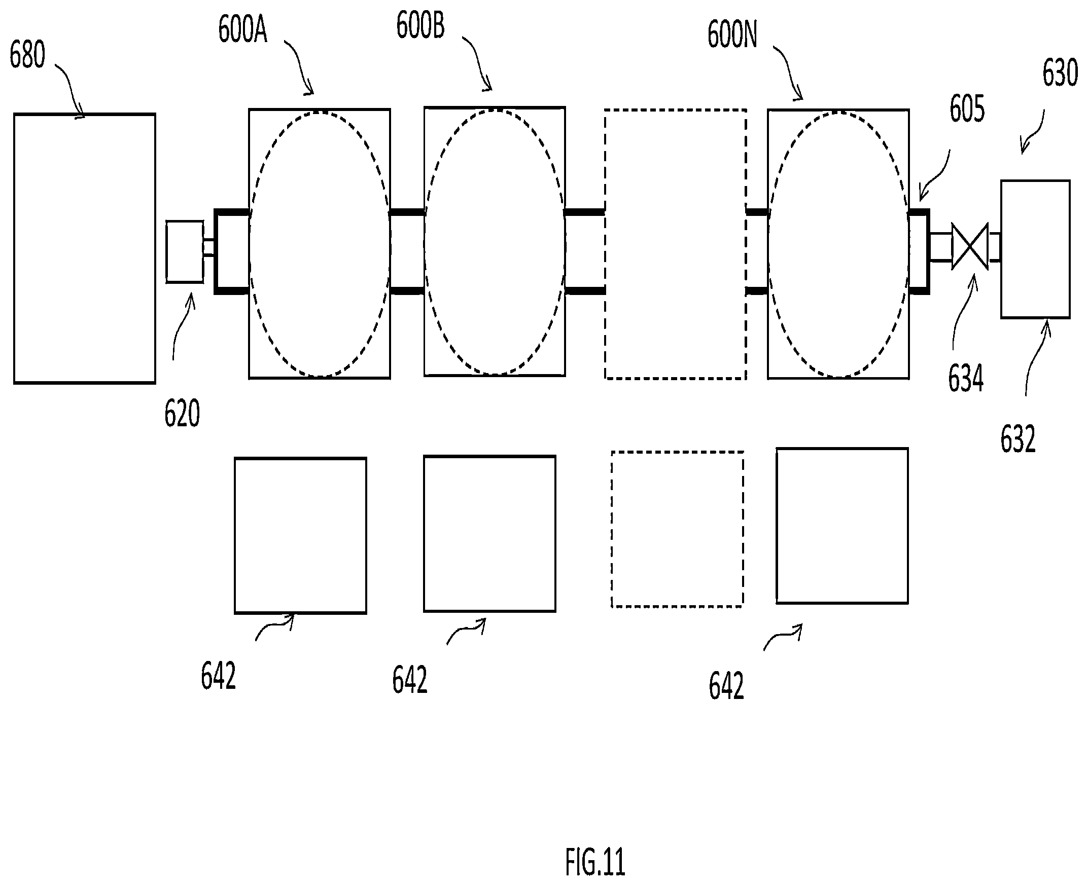 Patent US12157955 Figure 11 – Method for simultaneously manufacturing more than one single crystal of a semiconductor material by physical vapor transport