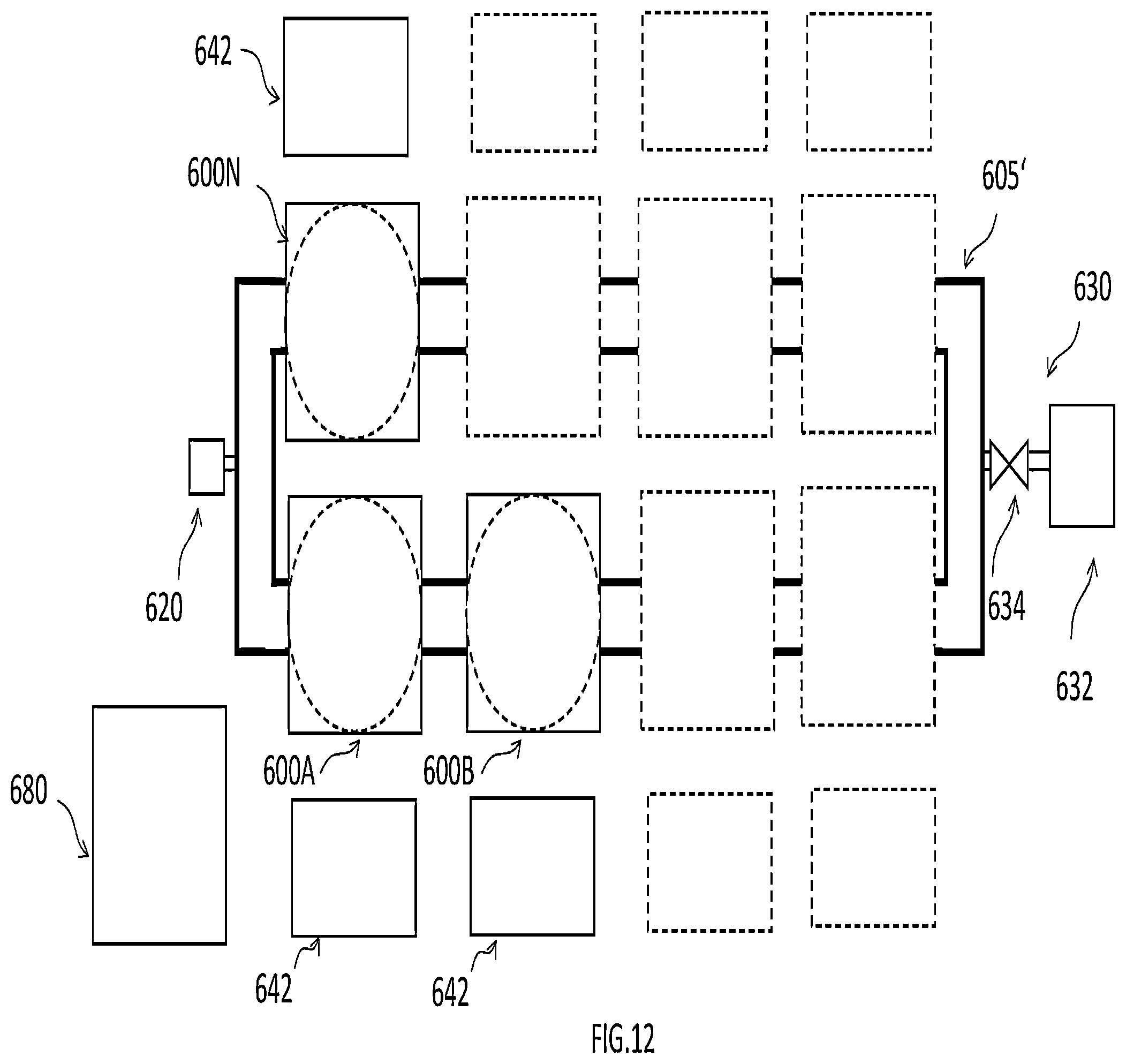 Patent US12157955 Figure 12 – Method for simultaneously manufacturing more than one single crystal of a semiconductor material by physical vapor transport