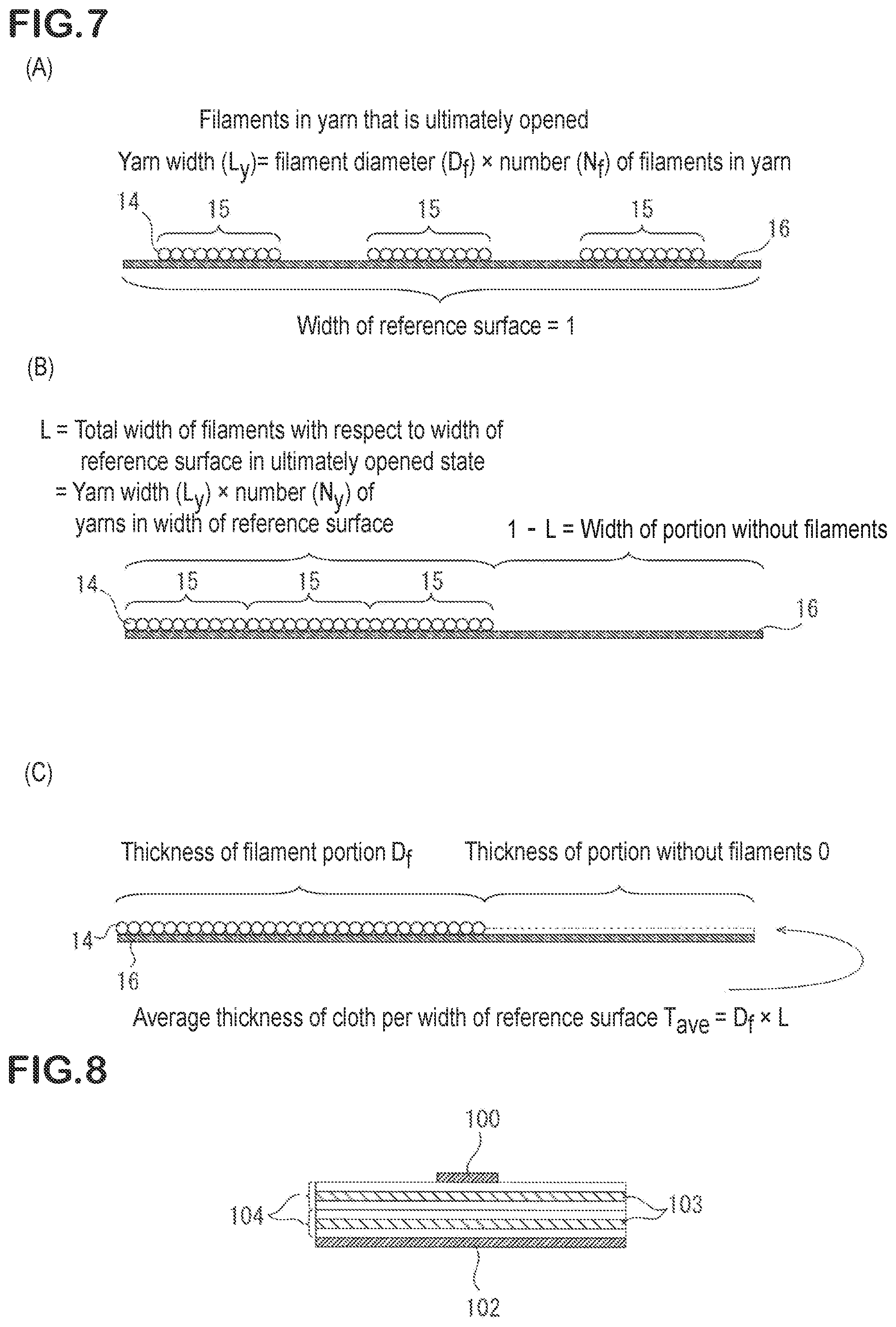 Patent US12157959 Figure 5 – Silica glass yarn and silica glass cloth