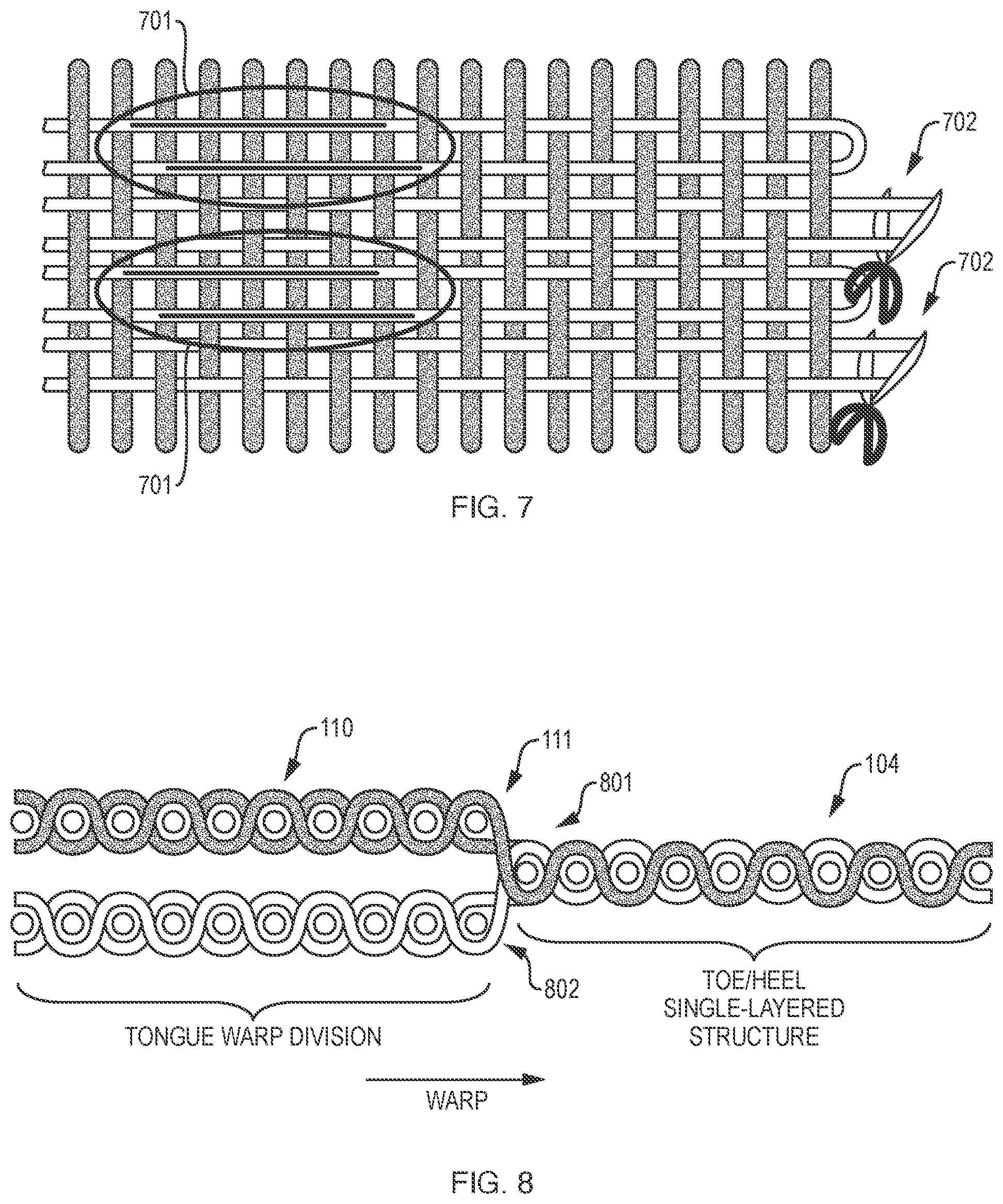 Patent US12157960 Figure 6 – Fully-formed volumetrically woven article