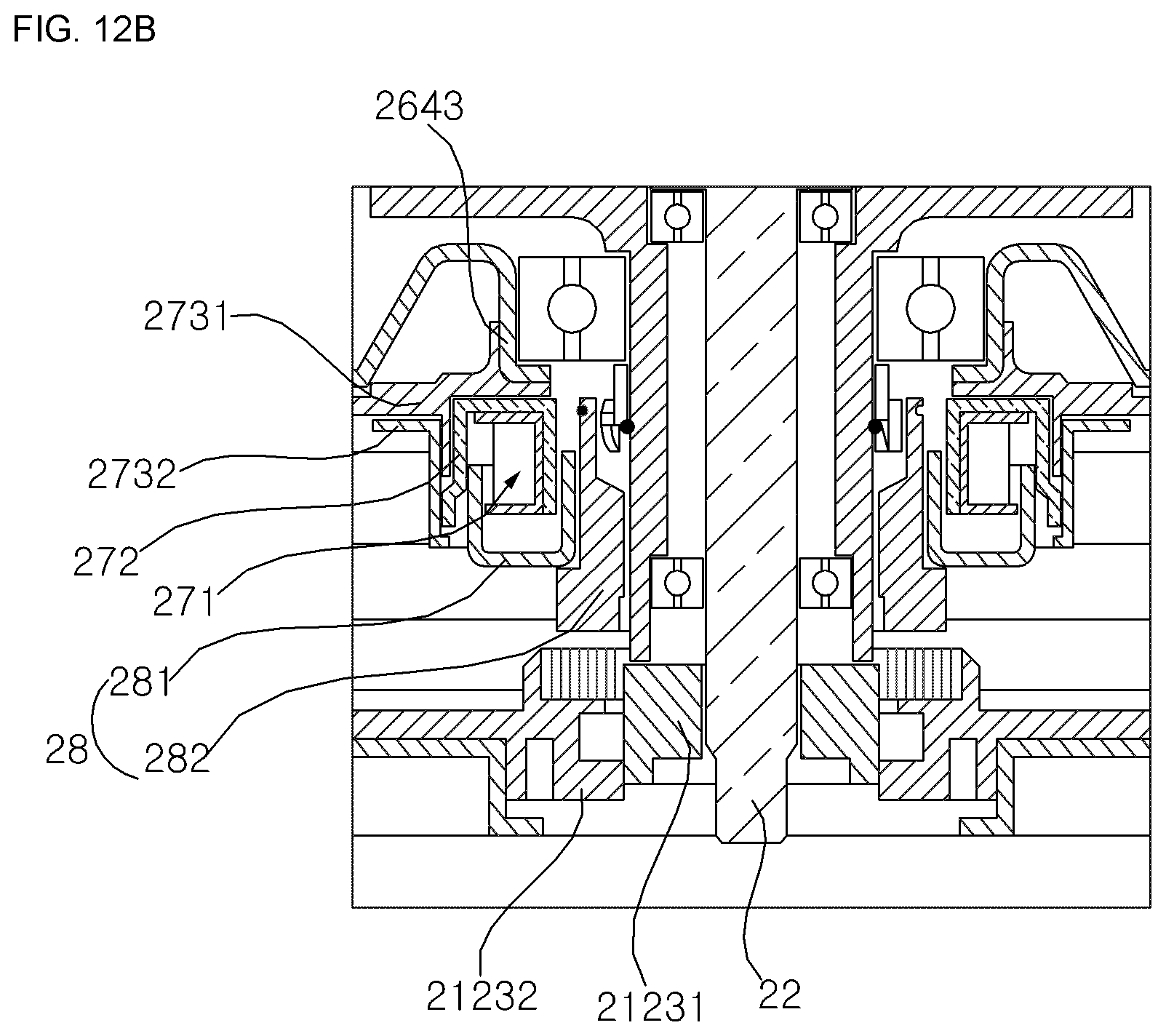Patent US12157966 Figure 12 – Washing machine and control method thereof
