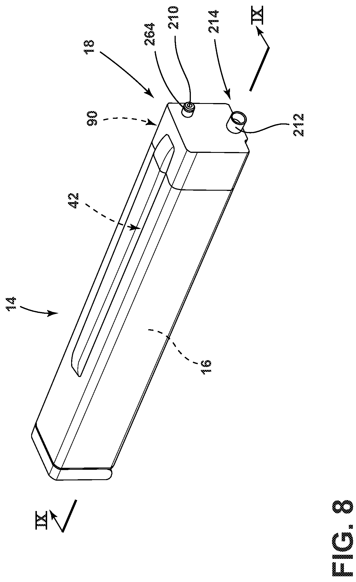 Patent US12157967 Figure 7 – Chemistry dispensing system for a laundry appliance having removable chemistry cartridges