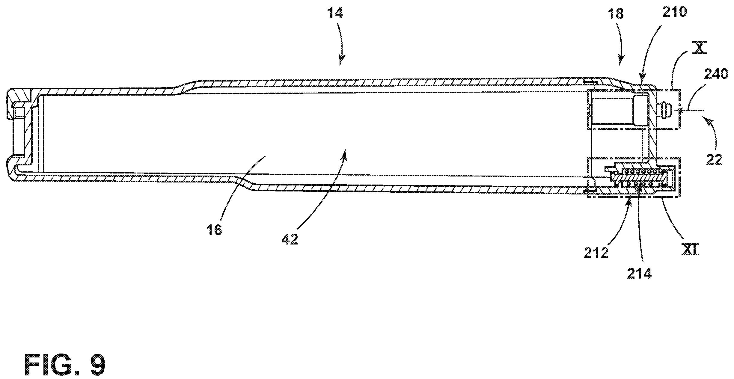 Patent US12157967 Figure 8 – Chemistry dispensing system for a laundry appliance having removable chemistry cartridges