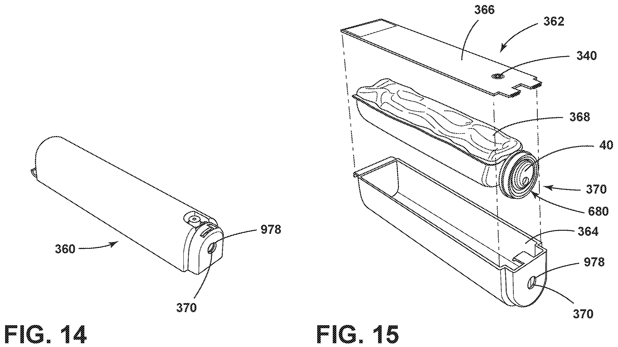 Patent US12157967 Figure 12 – Chemistry dispensing system for a laundry appliance having removable chemistry cartridges