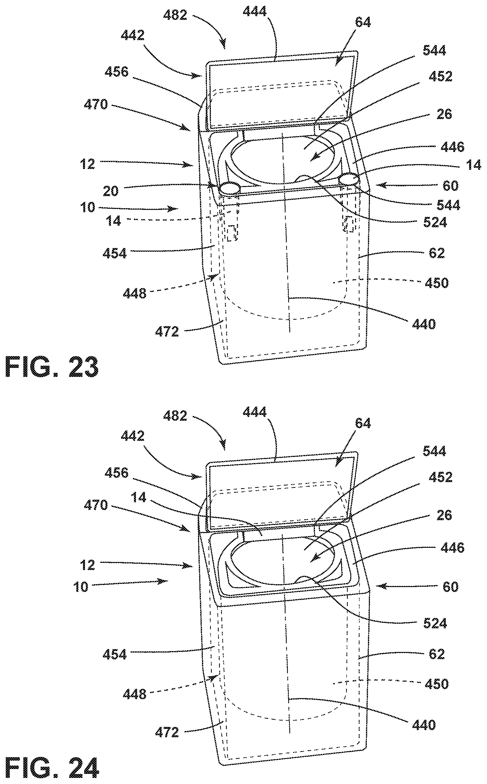 Patent US12157967 Figure 19 – Chemistry dispensing system for a laundry appliance having removable chemistry cartridges