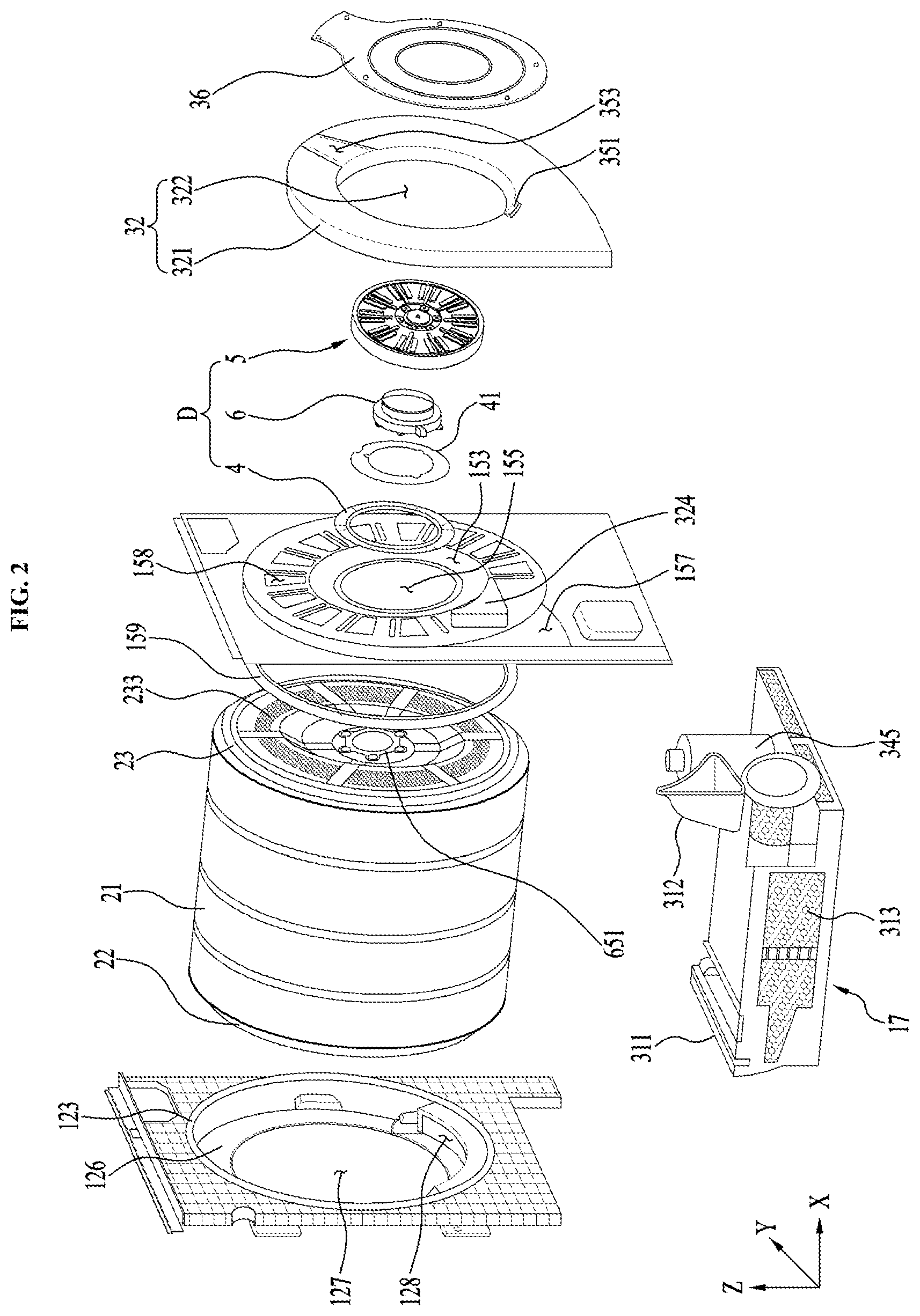 Patent US12157968 Figure 2 – Dryer