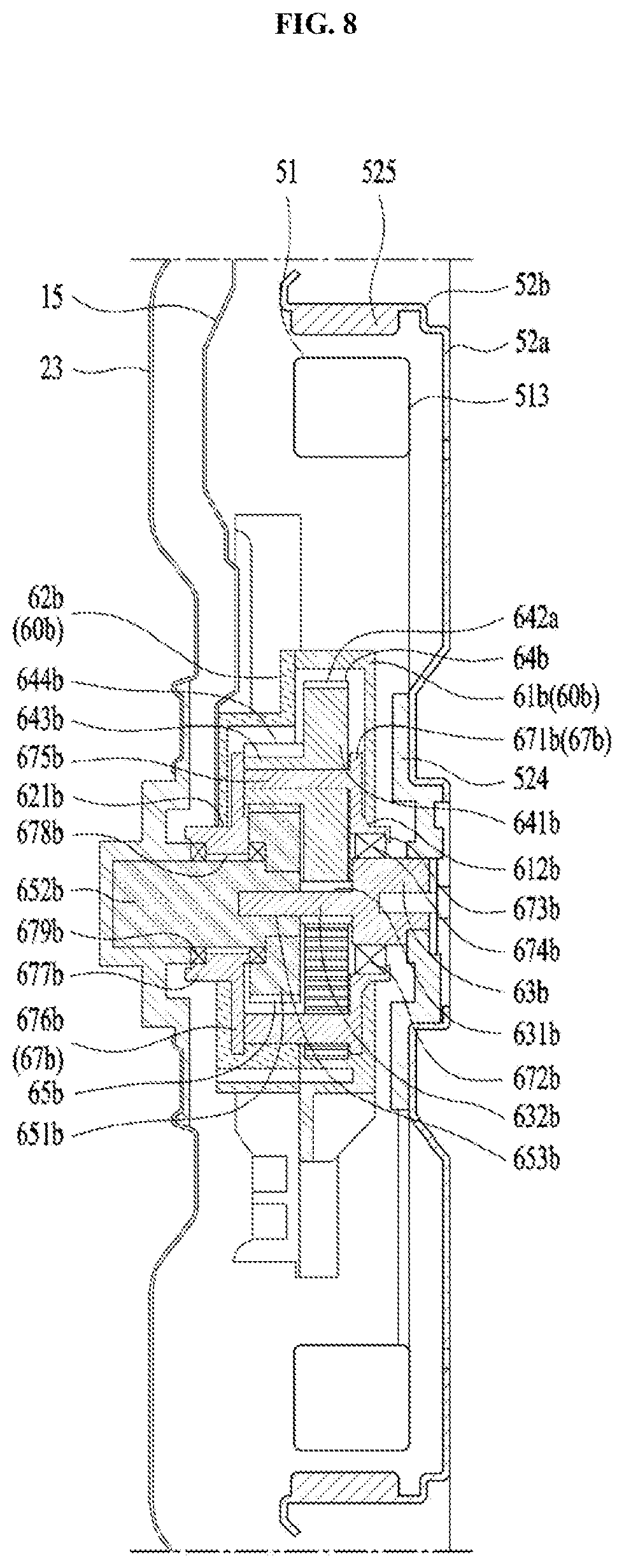 Patent US12157968 Figure 8 – Dryer