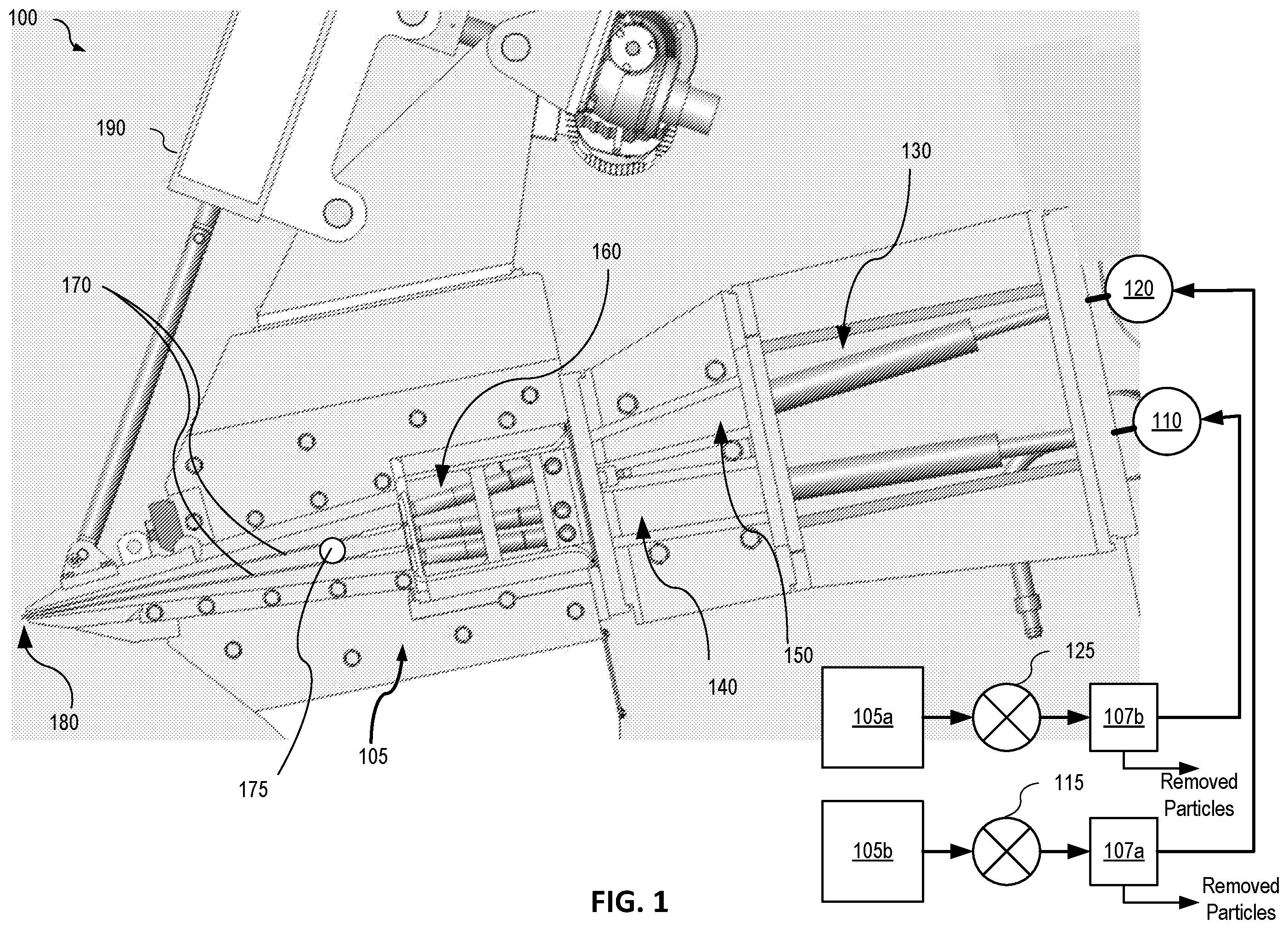 Patent US12157975 — Controlling the slice flow of a slurry through a headbox — Figure 1