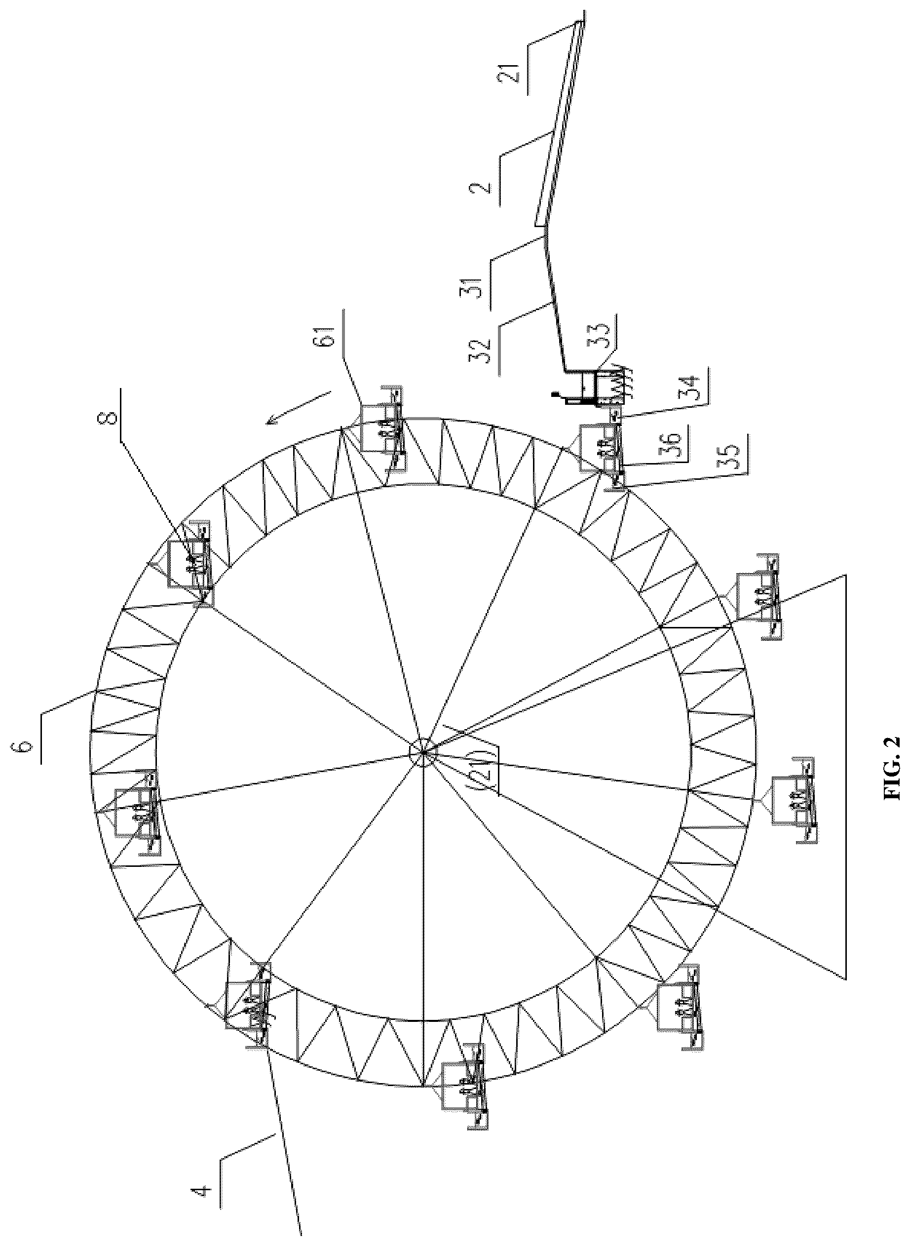 Patent US12157982 Figure 2 – Fish-passing system and a fish-passing method with tourist ornamental function