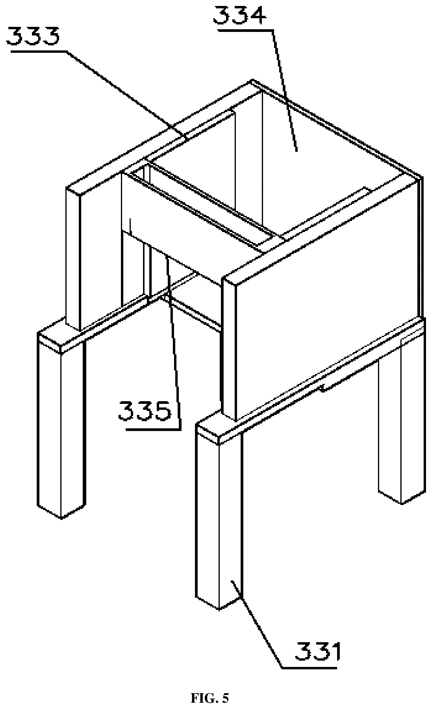 Patent US12157982 Figure 5 – Fish-passing system and a fish-passing method with tourist ornamental function