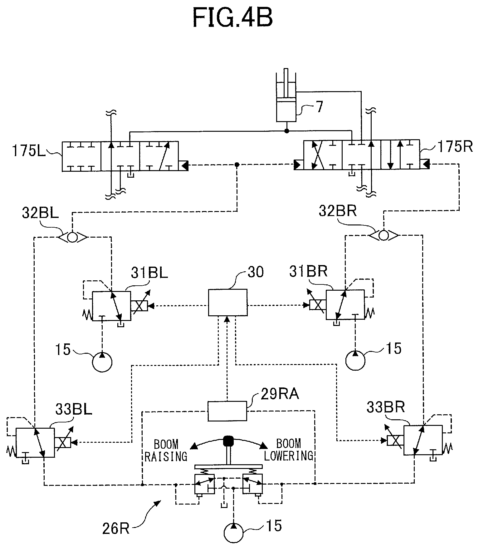 Patent US12157985 Figure 5 – Shovel and control device for shovel