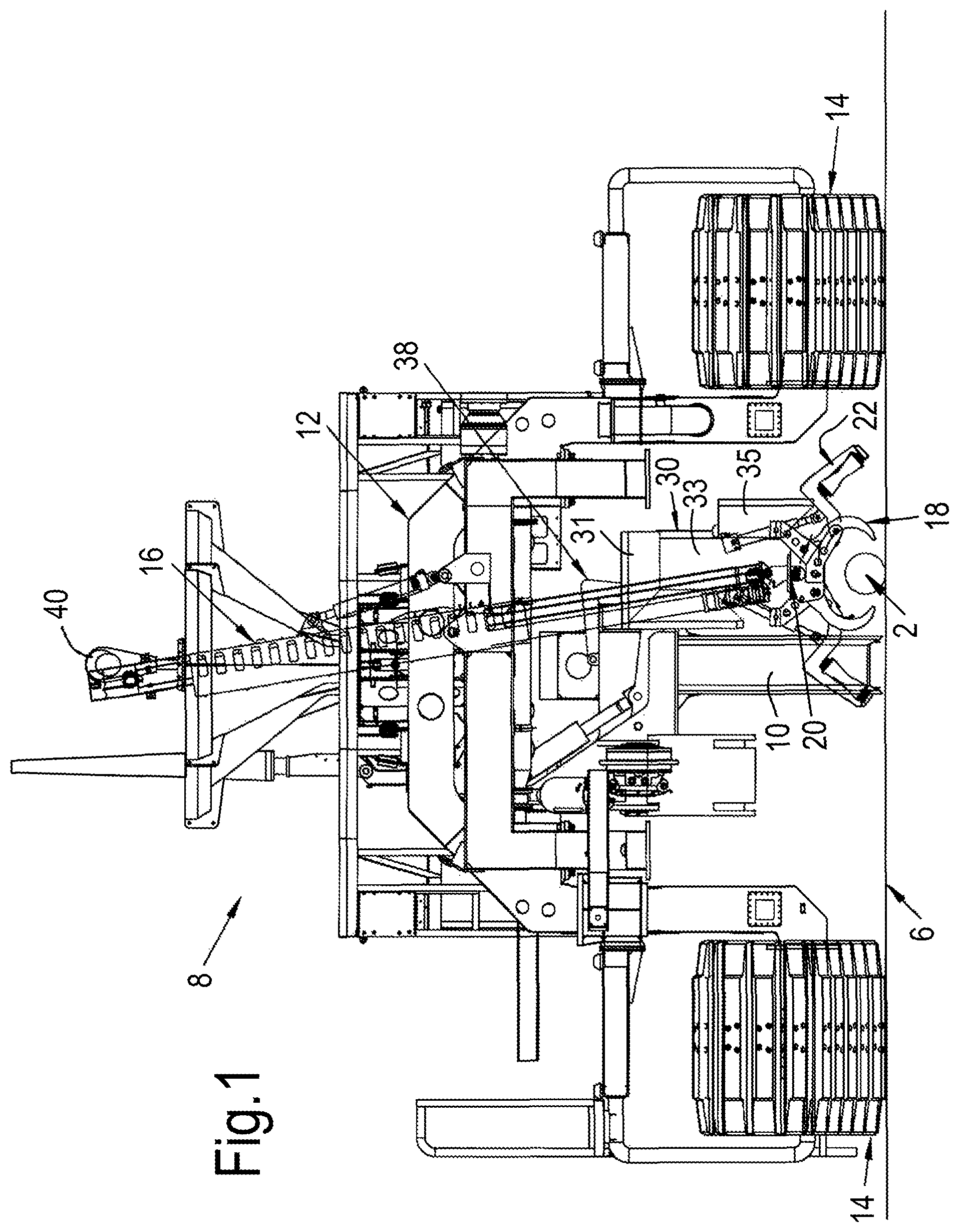 Patent US12157986 Figure 1 – Apparatus and method for inserting an elongate object into a trench
