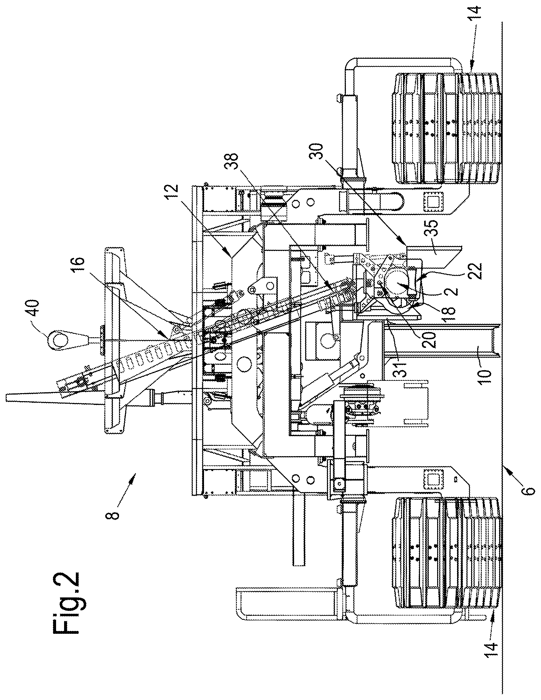 Patent US12157986 Figure 2 – Apparatus and method for inserting an elongate object into a trench