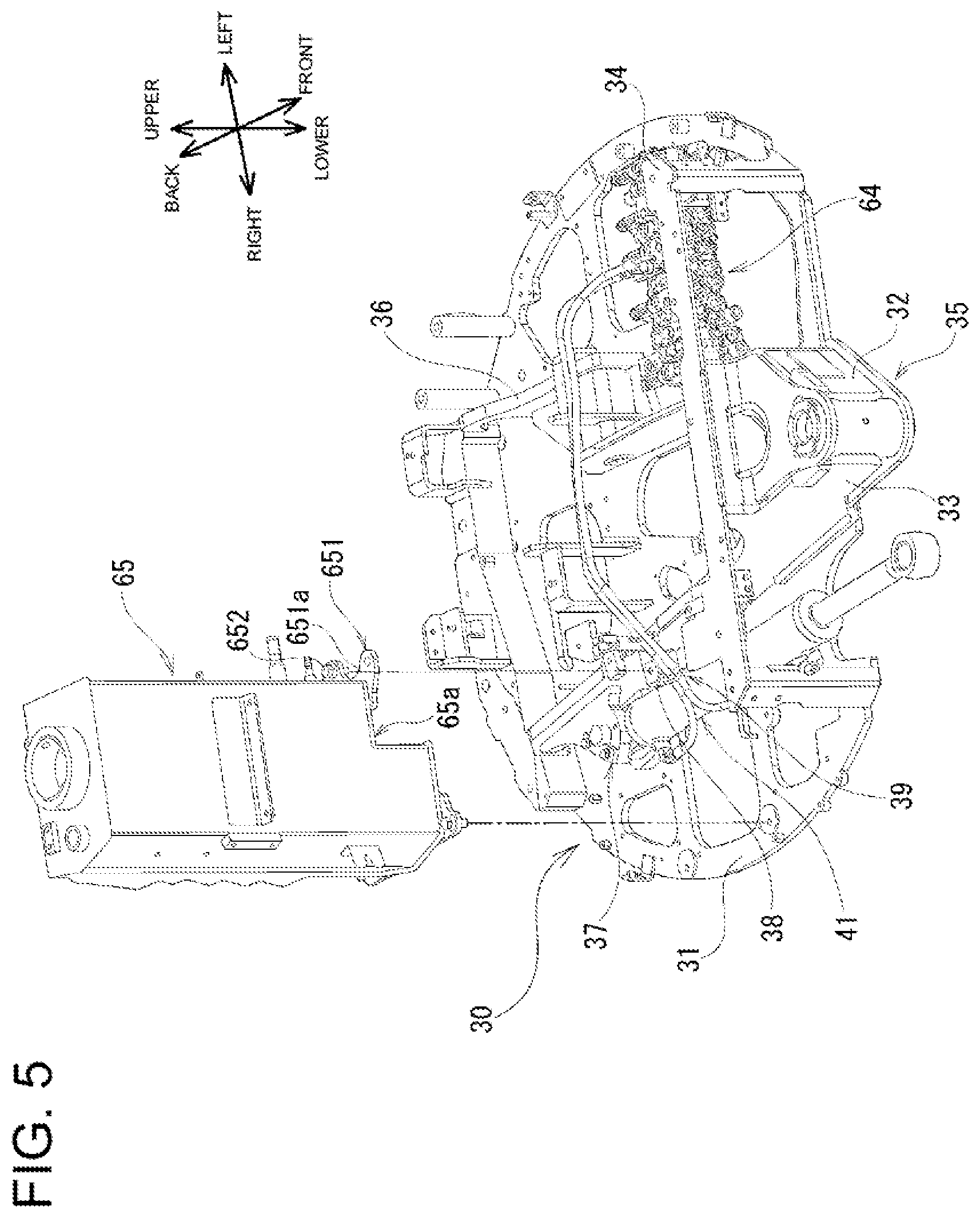 Patent US12157987 Figure 5 – Rotary working vehicle