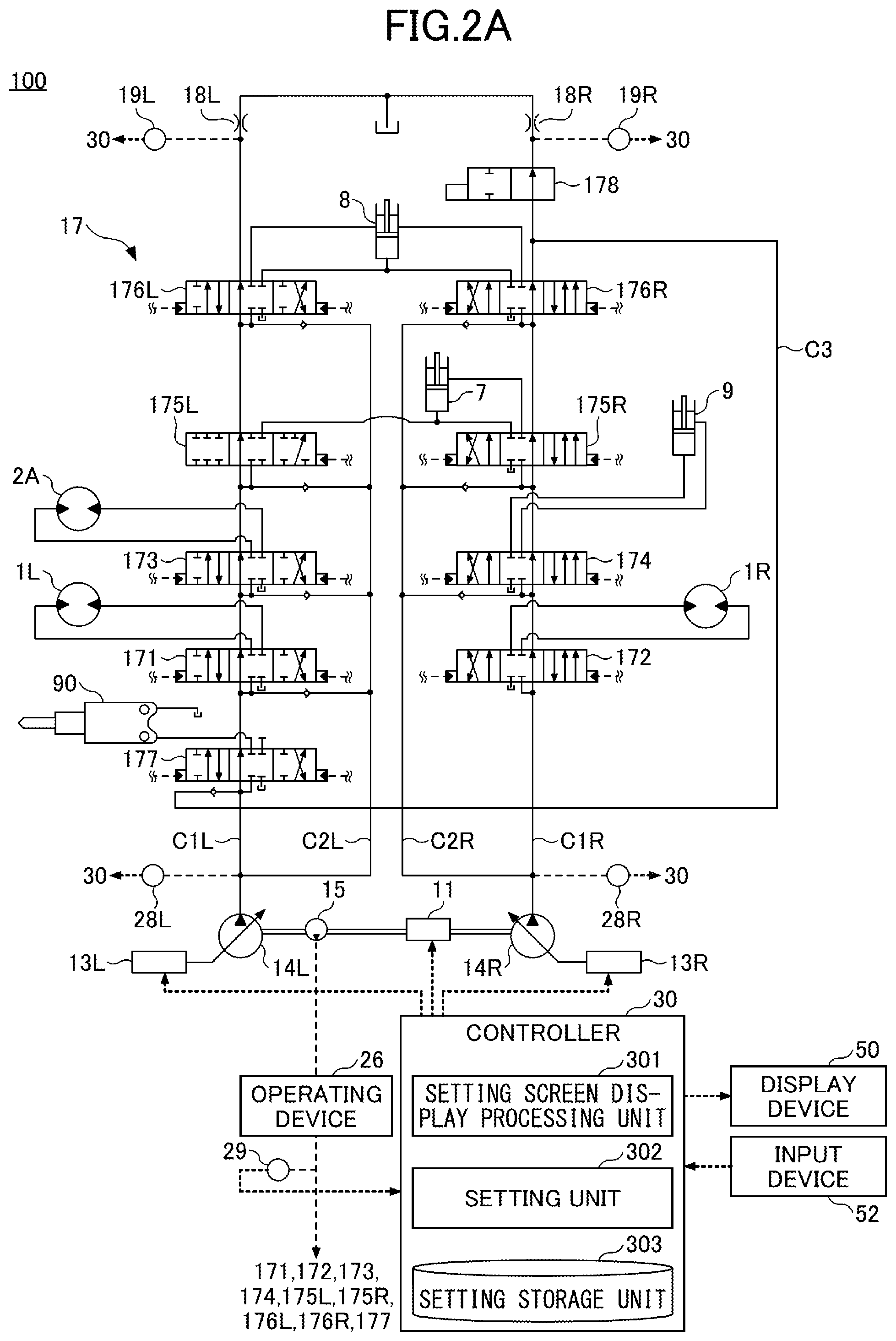 Patent US12157990 Figure 4 – Shovel and information processing device