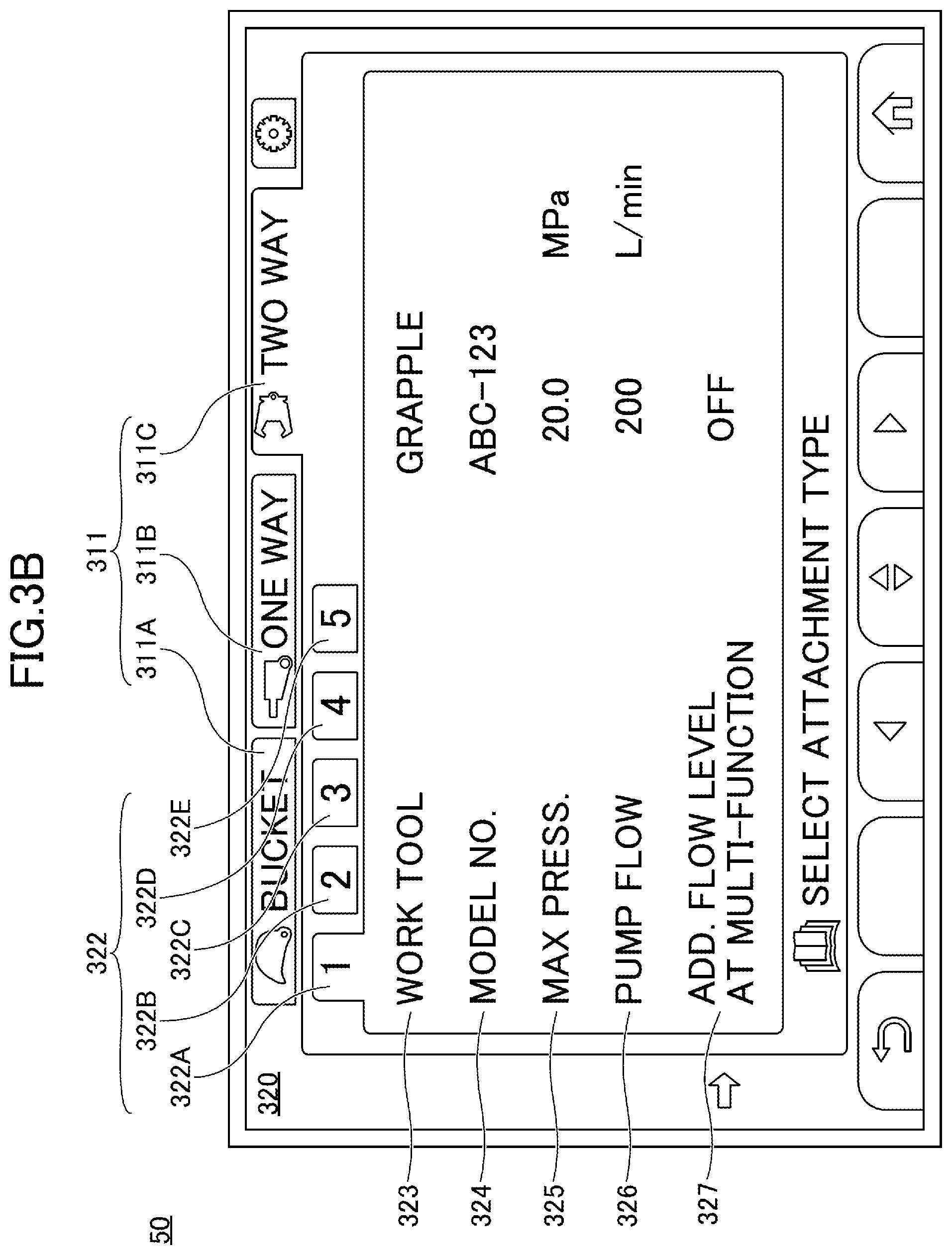 Patent US12157990 Figure 7 – Shovel and information processing device