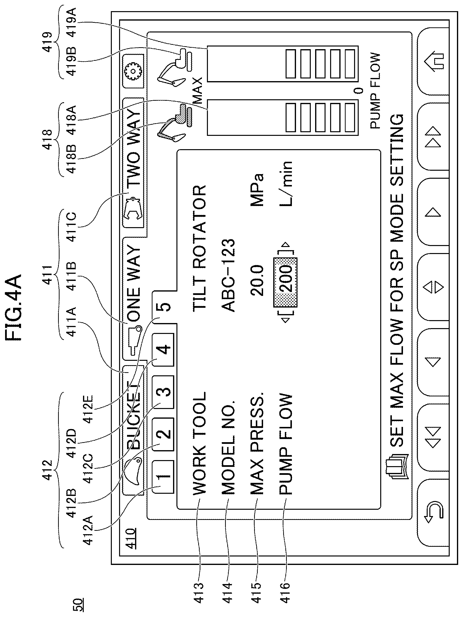 Patent US12157990 Figure 9 – Shovel and information processing device